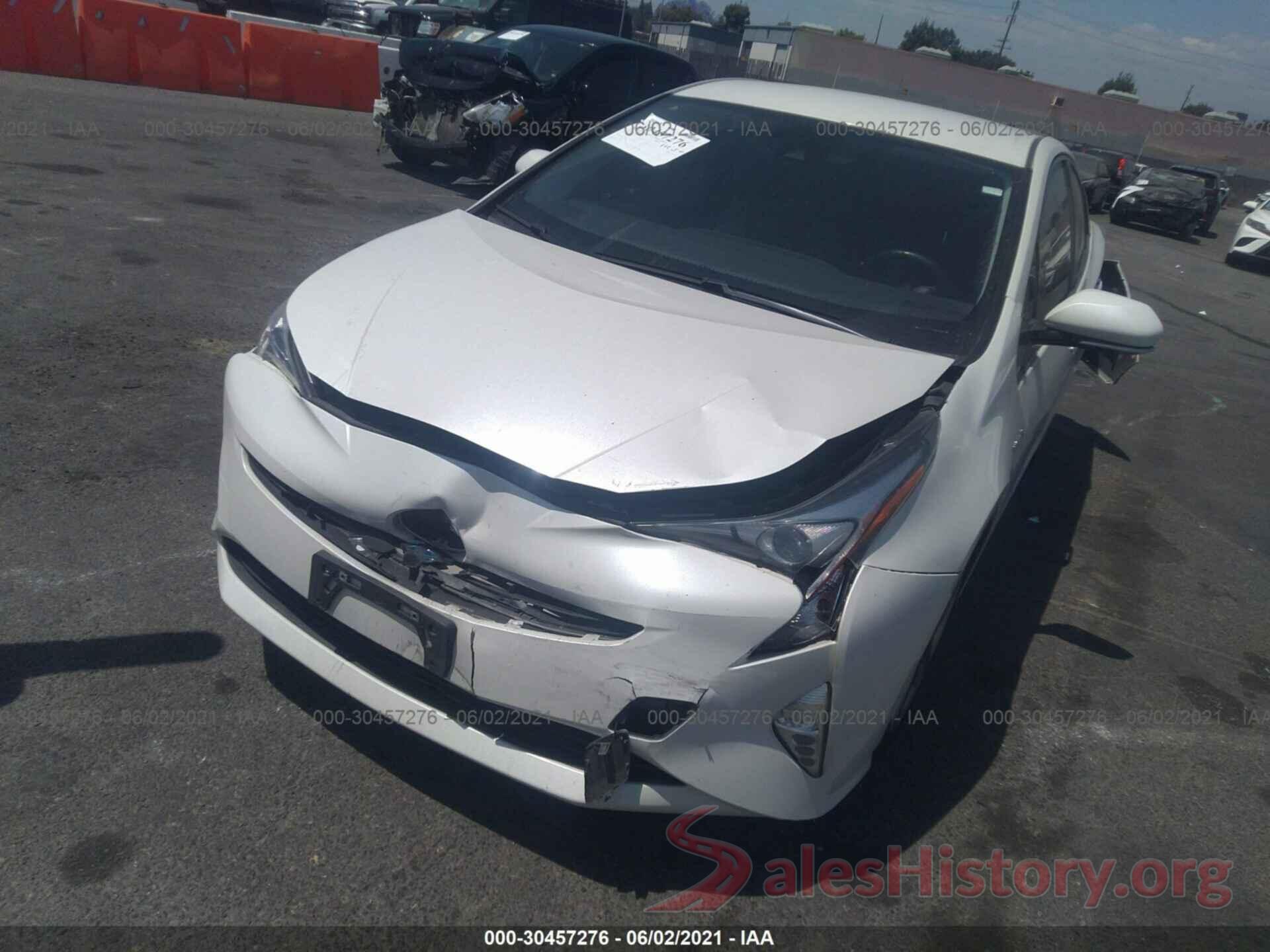 JTDKARFU0G3007253 2016 TOYOTA PRIUS