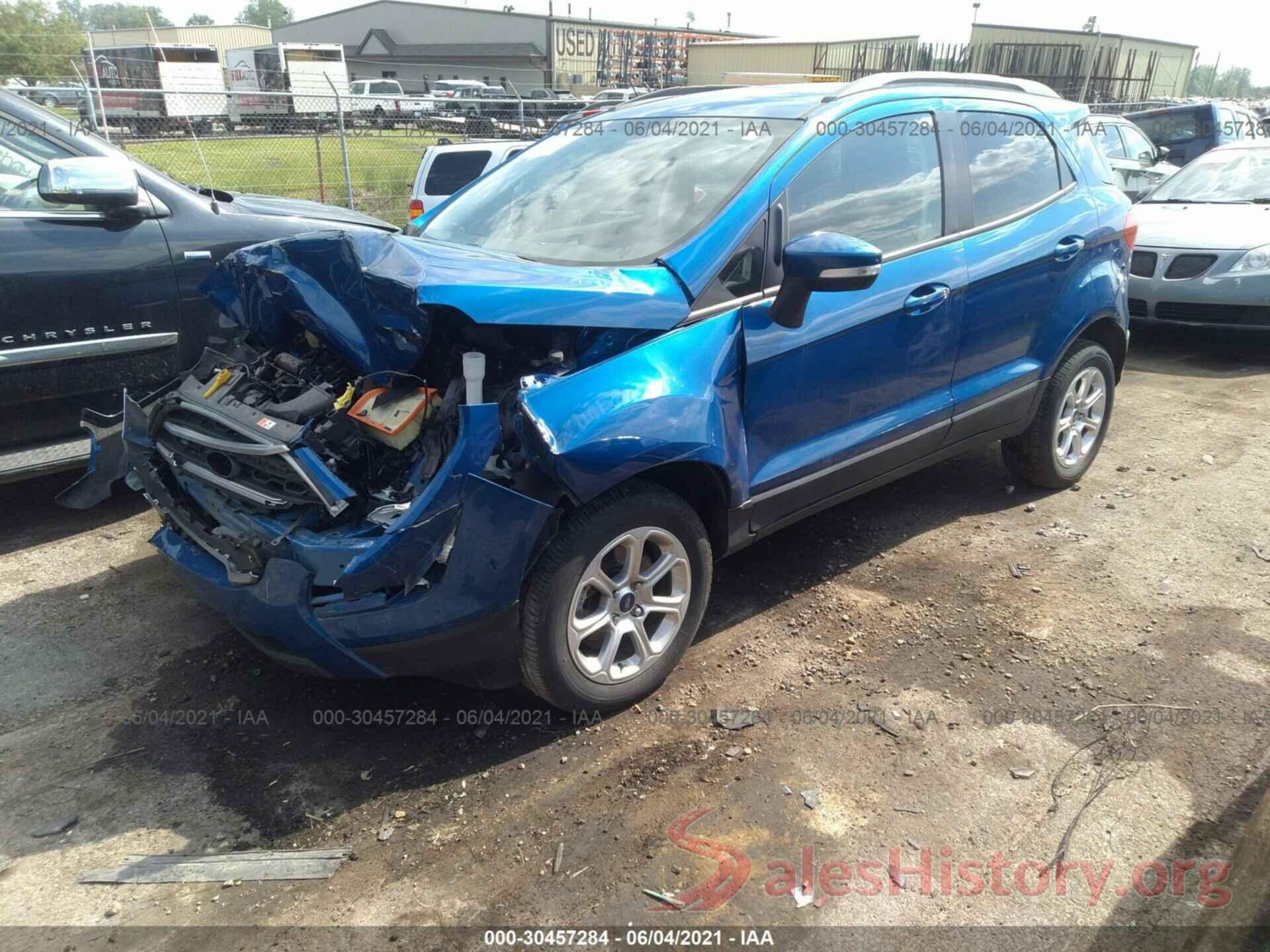 MAJ6S3GL5KC304938 2019 FORD ECOSPORT