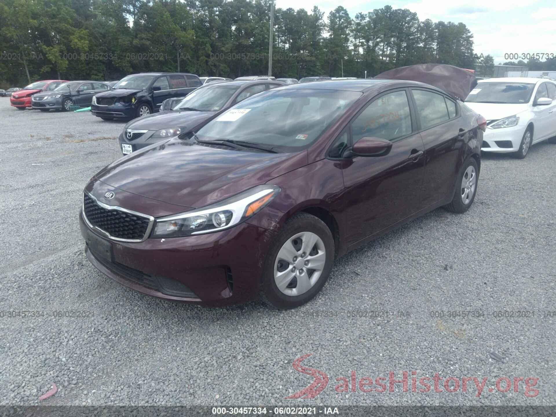 3KPFK4A77HE144350 2017 KIA FORTE