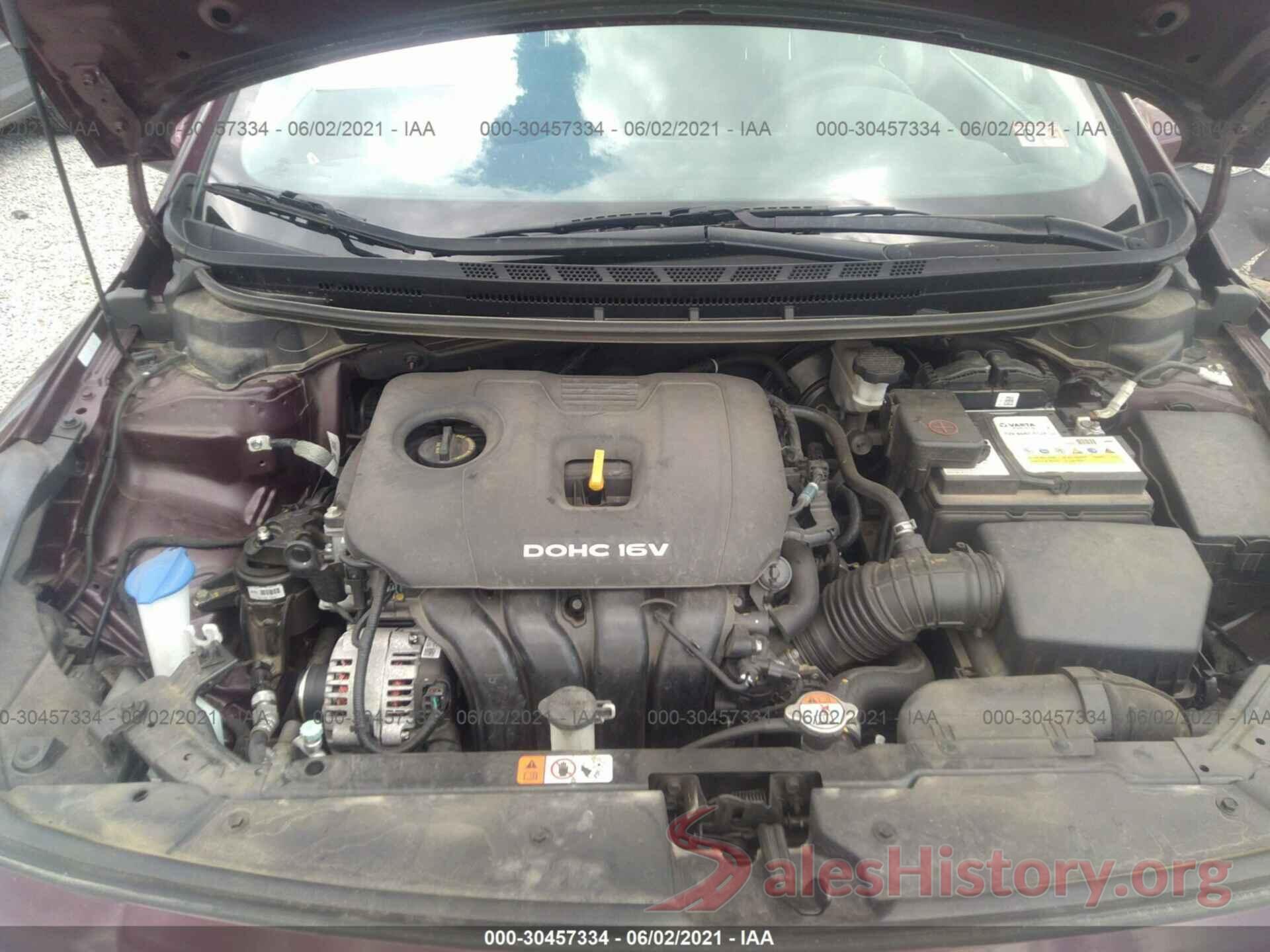 3KPFK4A77HE144350 2017 KIA FORTE