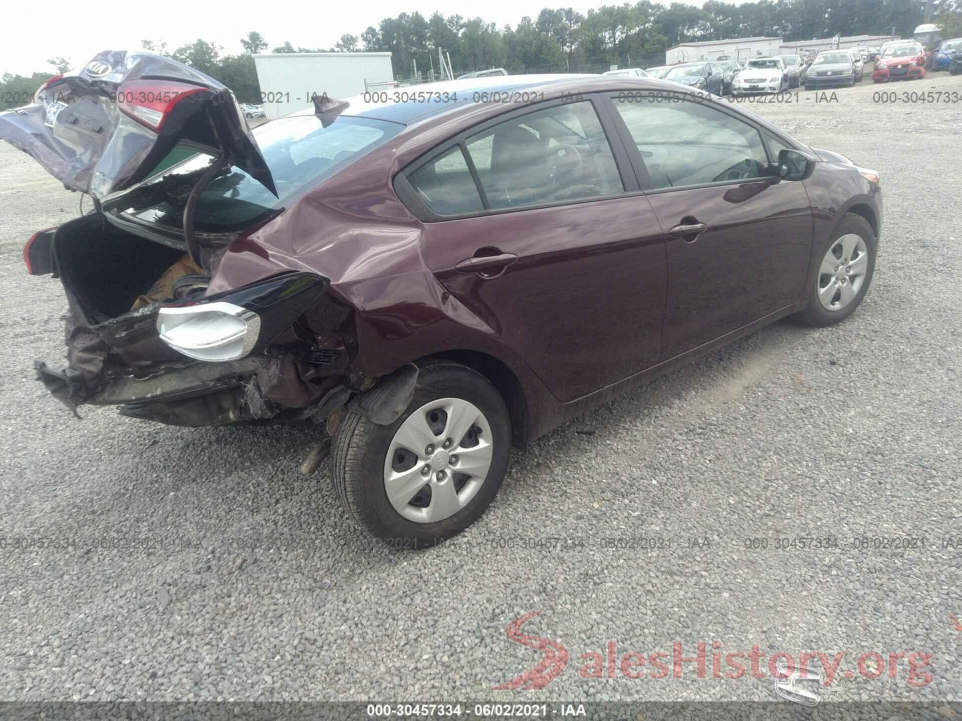 3KPFK4A77HE144350 2017 KIA FORTE