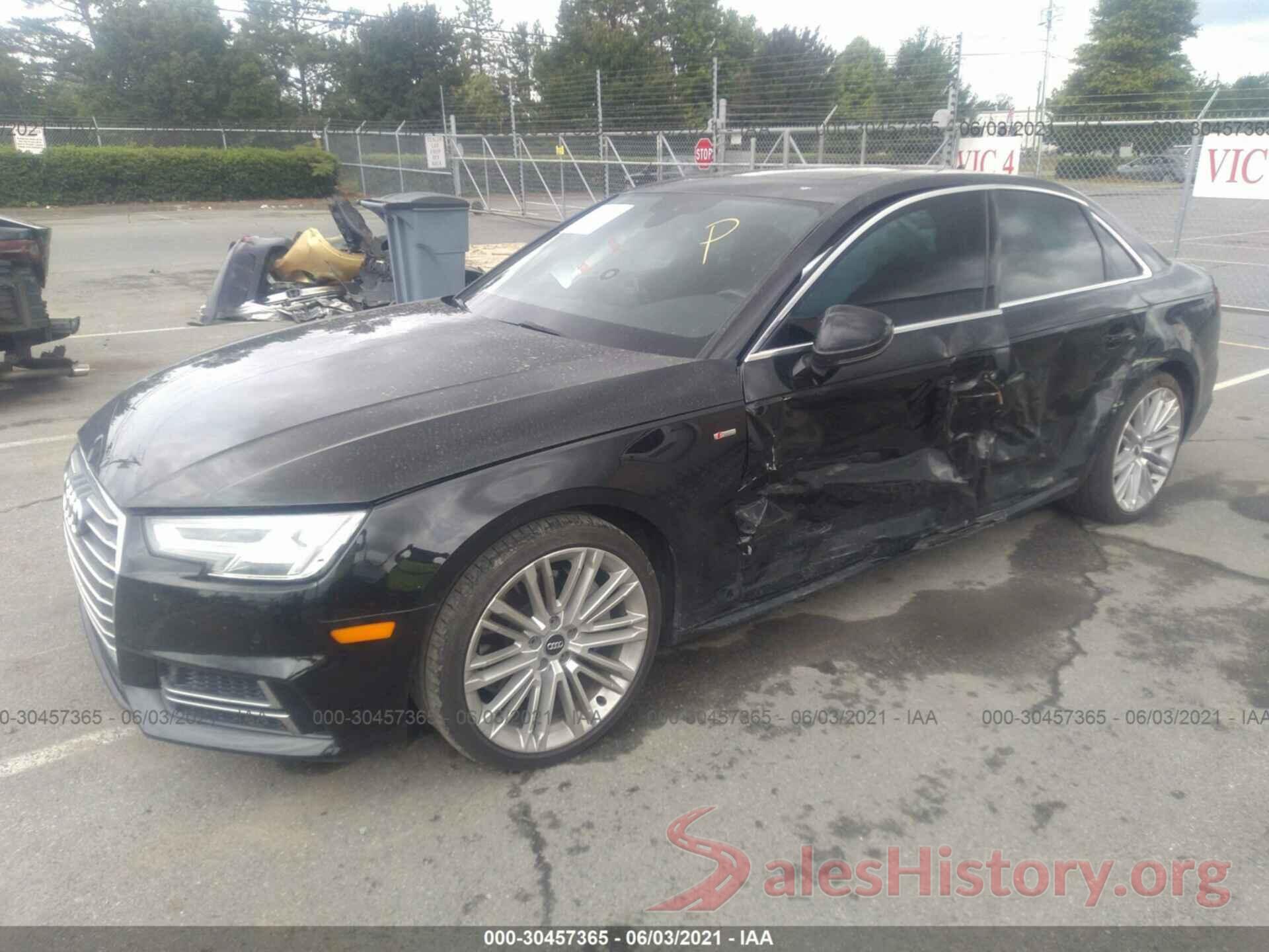 WAULNAF40HN035440 2017 AUDI A4