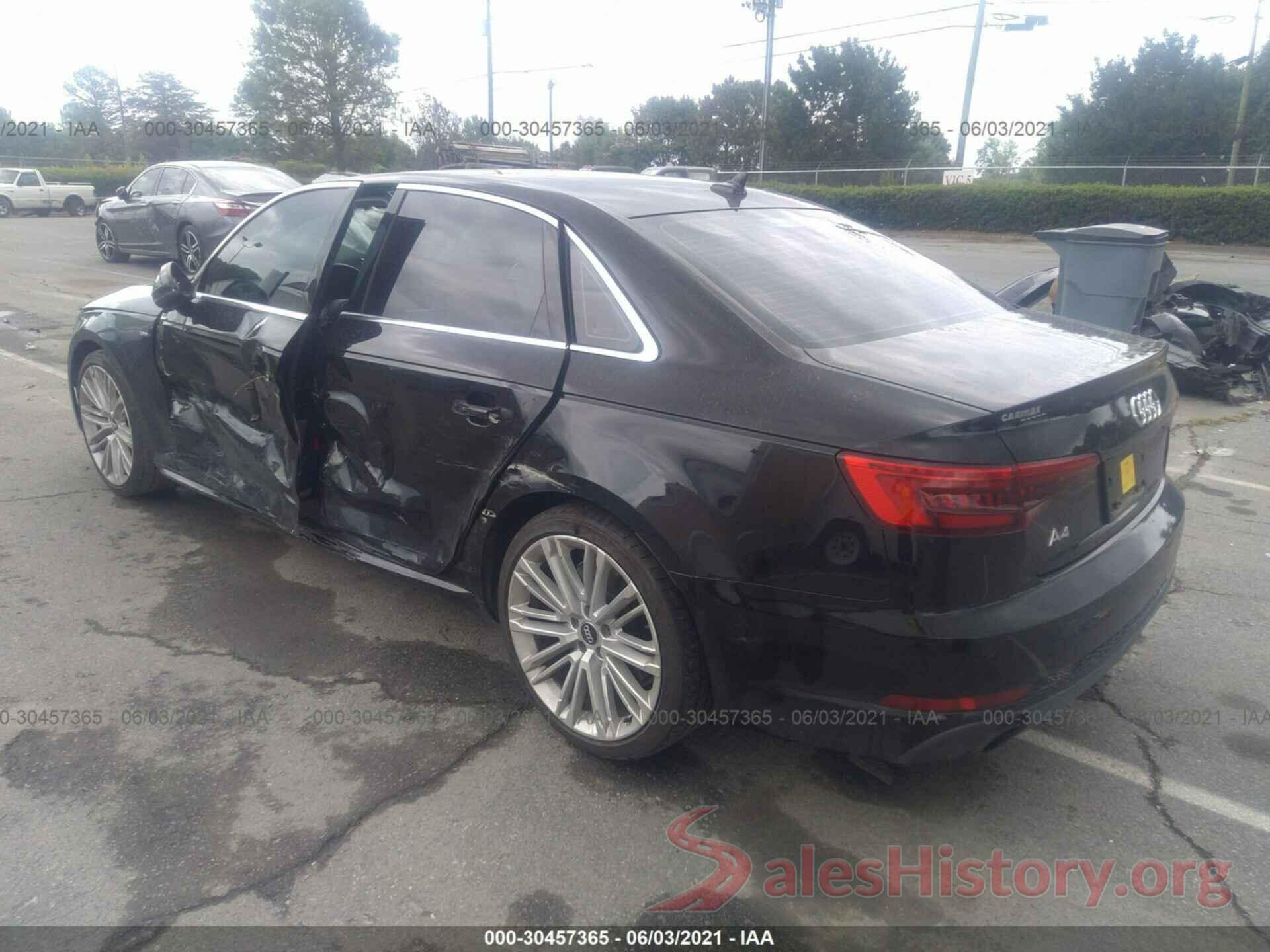 WAULNAF40HN035440 2017 AUDI A4