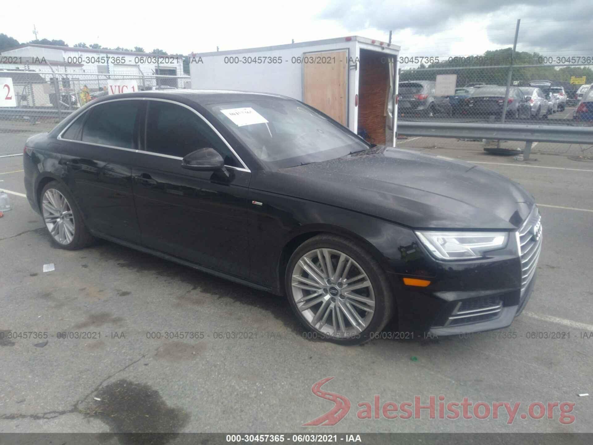 WAULNAF40HN035440 2017 AUDI A4