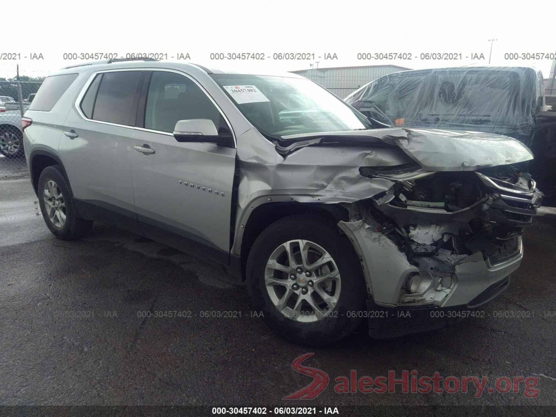 1GNERGKW8JJ259554 2018 CHEVROLET TRAVERSE