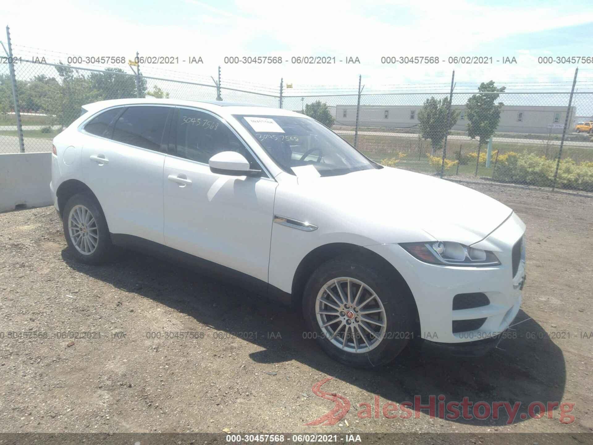 SADCS2FX2KA391967 2019 JAGUAR F-PACE