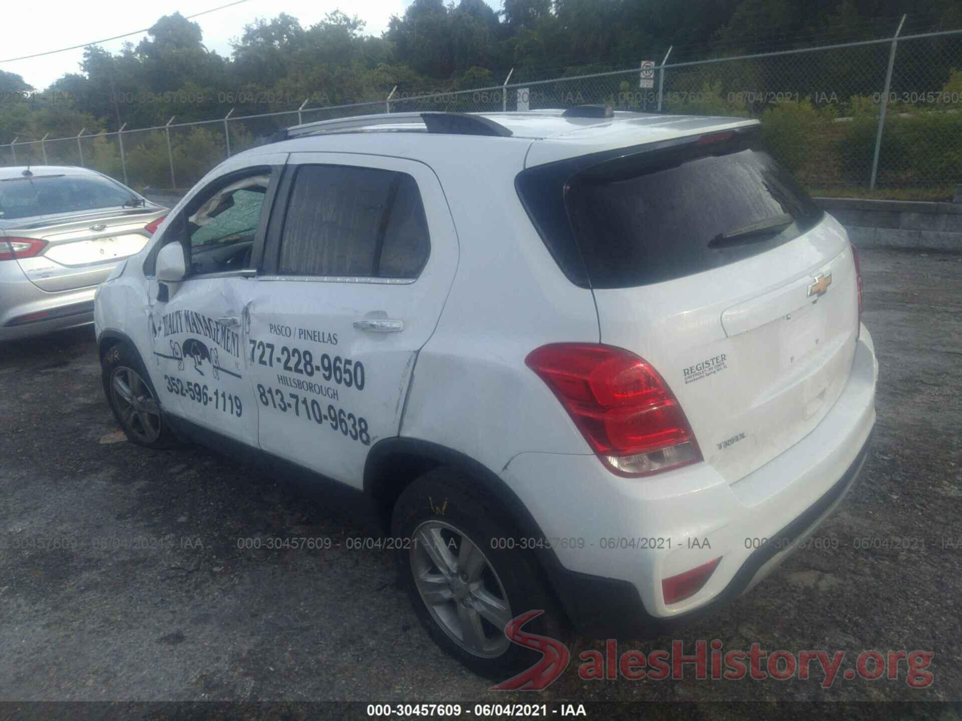 KL7CJLSB9JB545014 2018 CHEVROLET TRAX