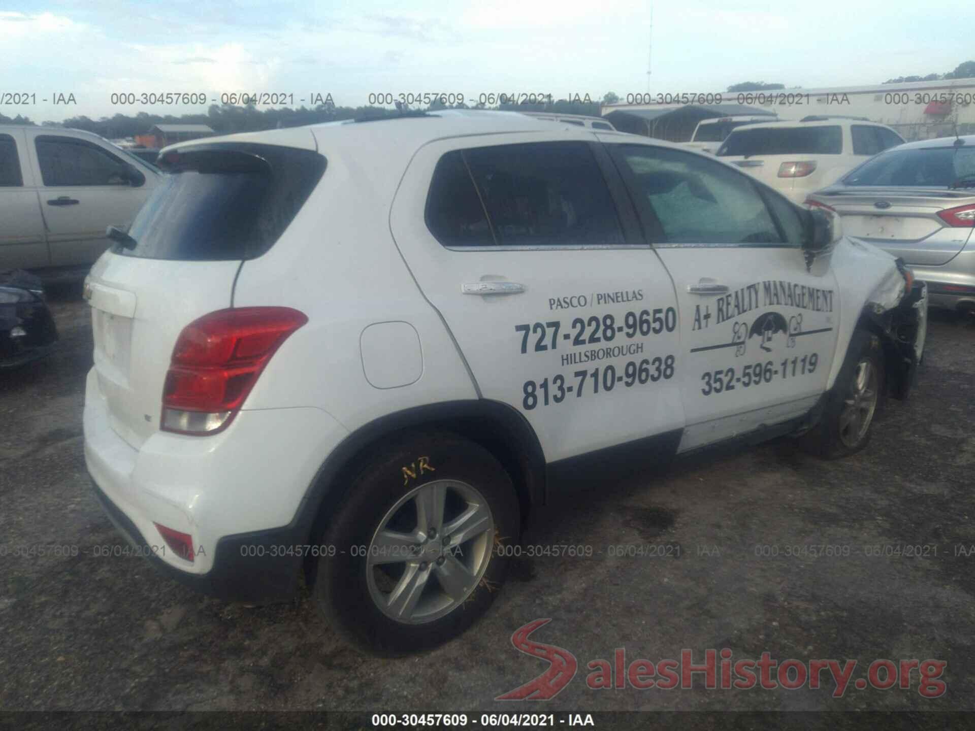 KL7CJLSB9JB545014 2018 CHEVROLET TRAX