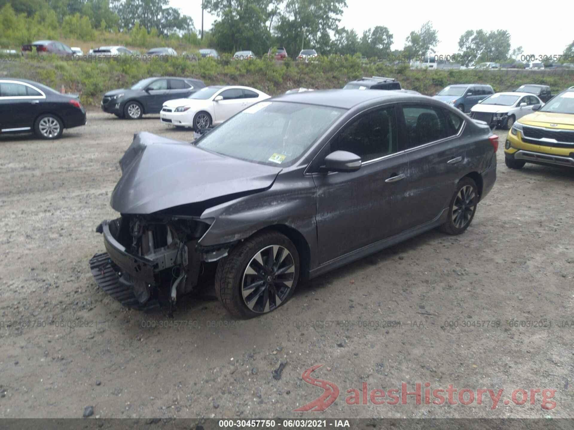 3N1AB7AP2HY300596 2017 NISSAN SENTRA