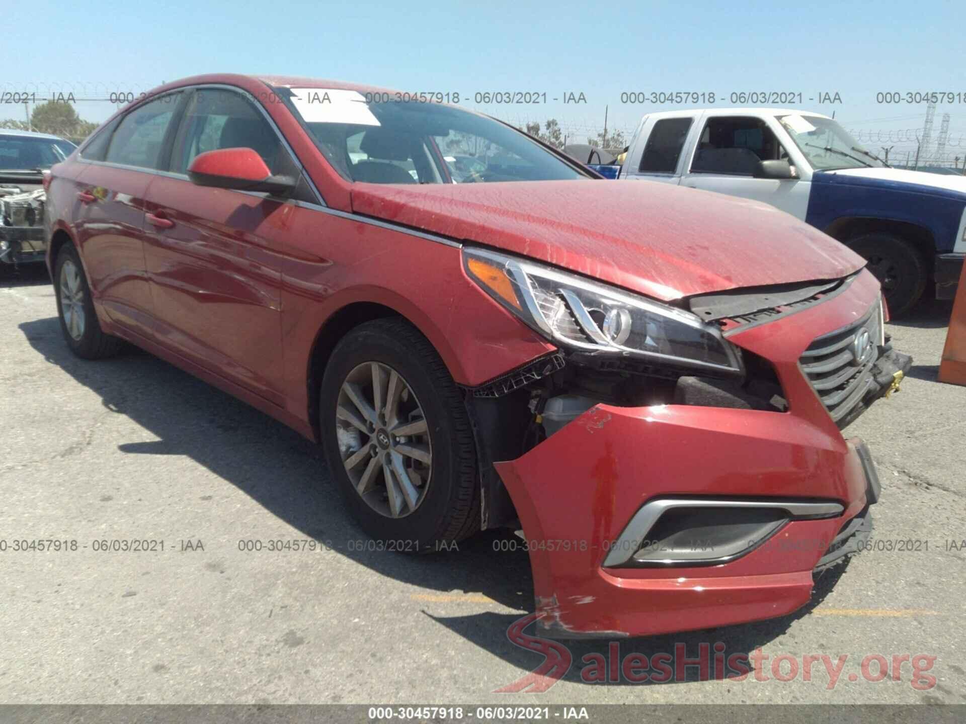 5NPE24AFXHH469783 2017 HYUNDAI SONATA