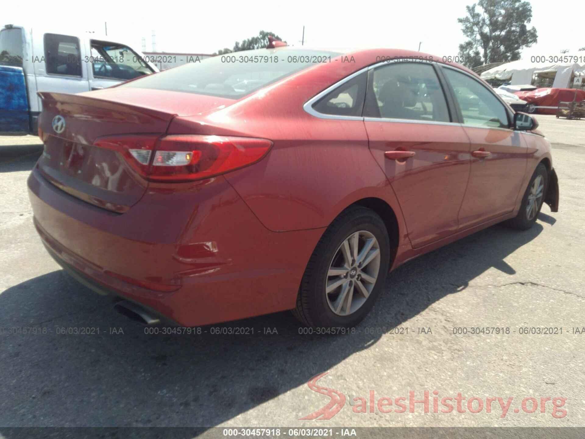 5NPE24AFXHH469783 2017 HYUNDAI SONATA