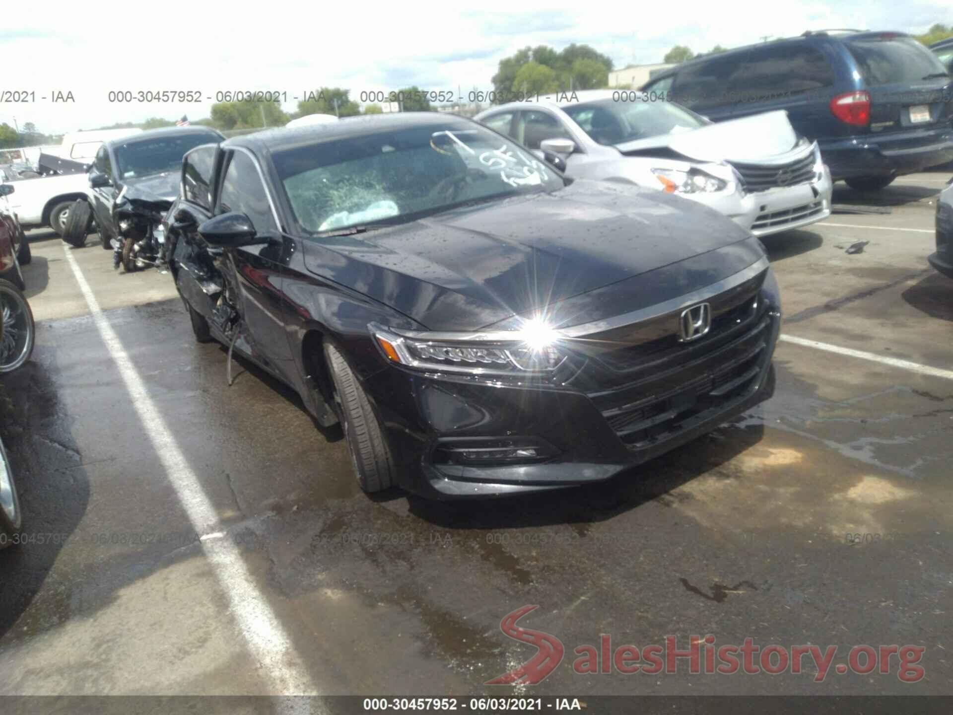 1HGCV1E37KA114700 2019 HONDA ACCORD SEDAN