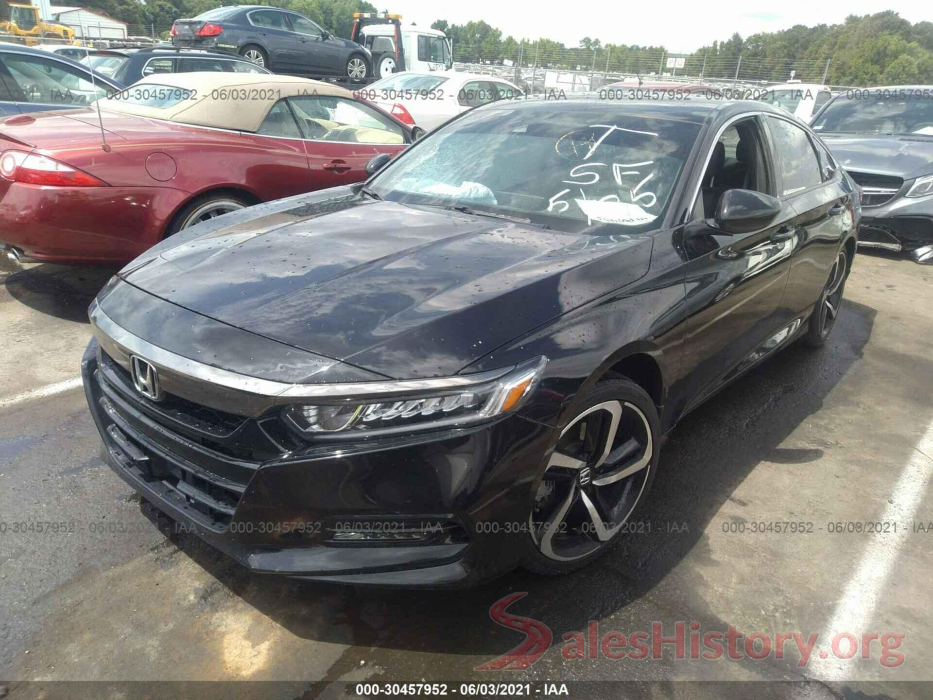 1HGCV1E37KA114700 2019 HONDA ACCORD SEDAN