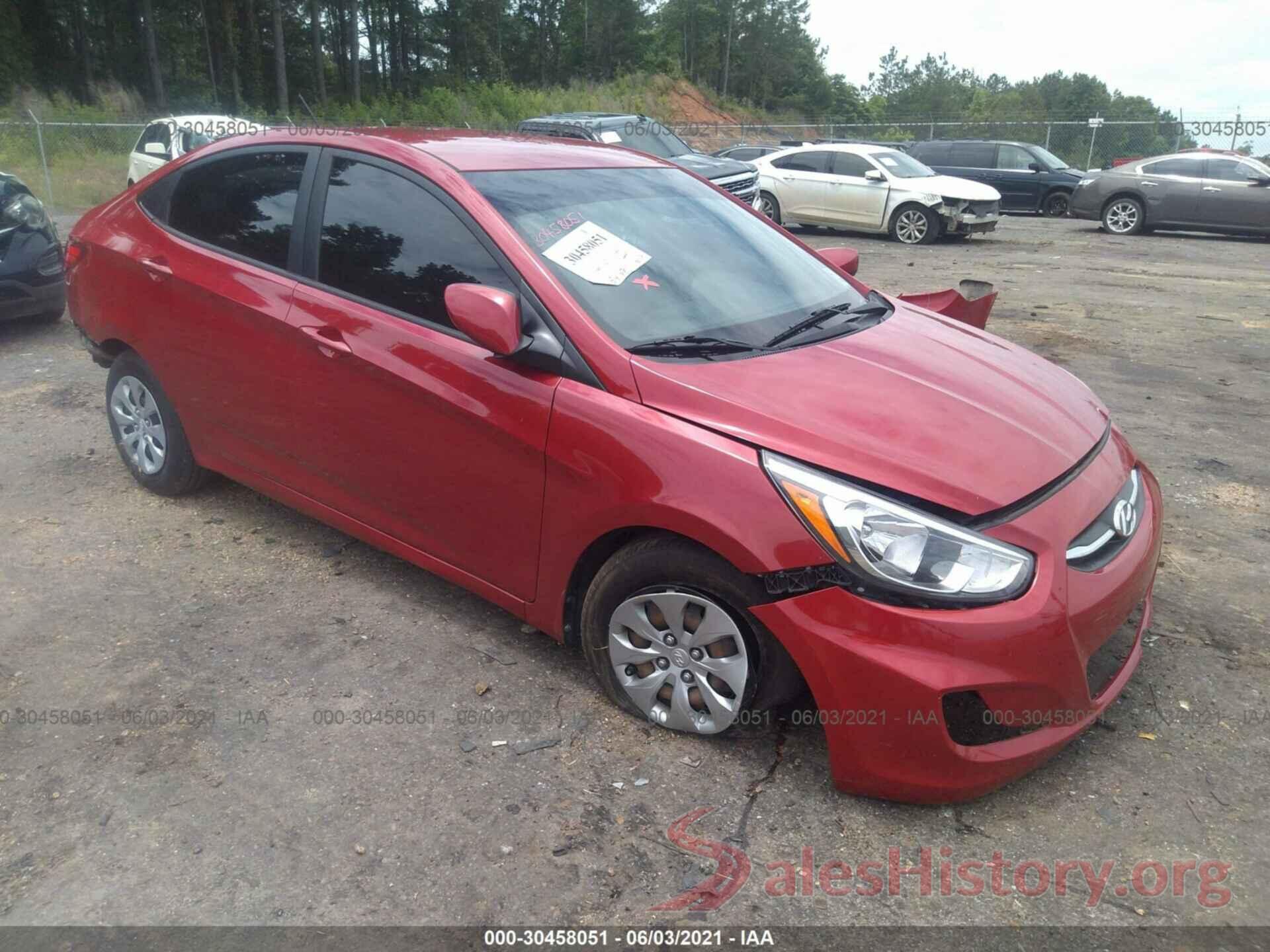 KMHCT4AE5GU991202 2016 HYUNDAI ACCENT