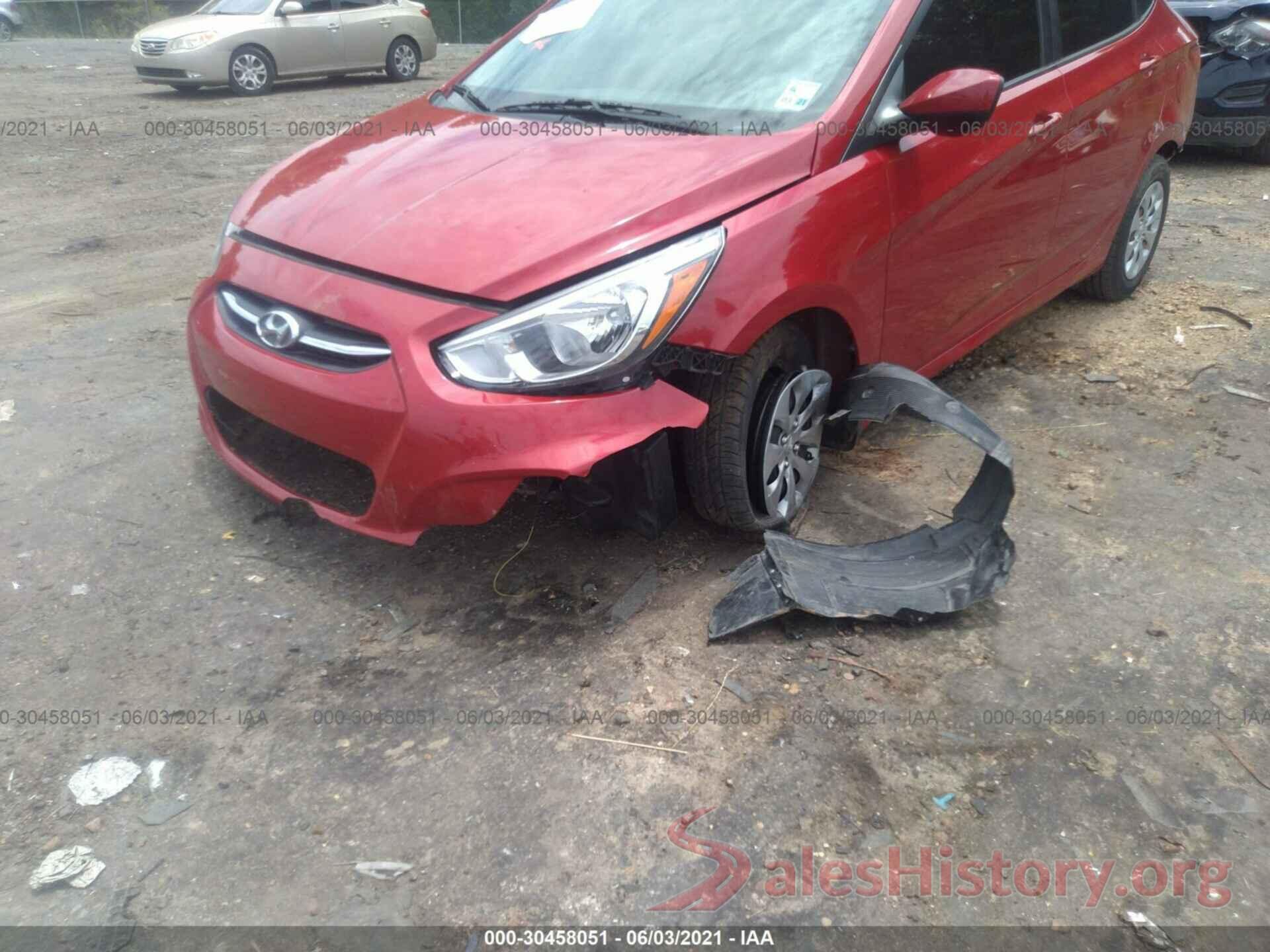 KMHCT4AE5GU991202 2016 HYUNDAI ACCENT