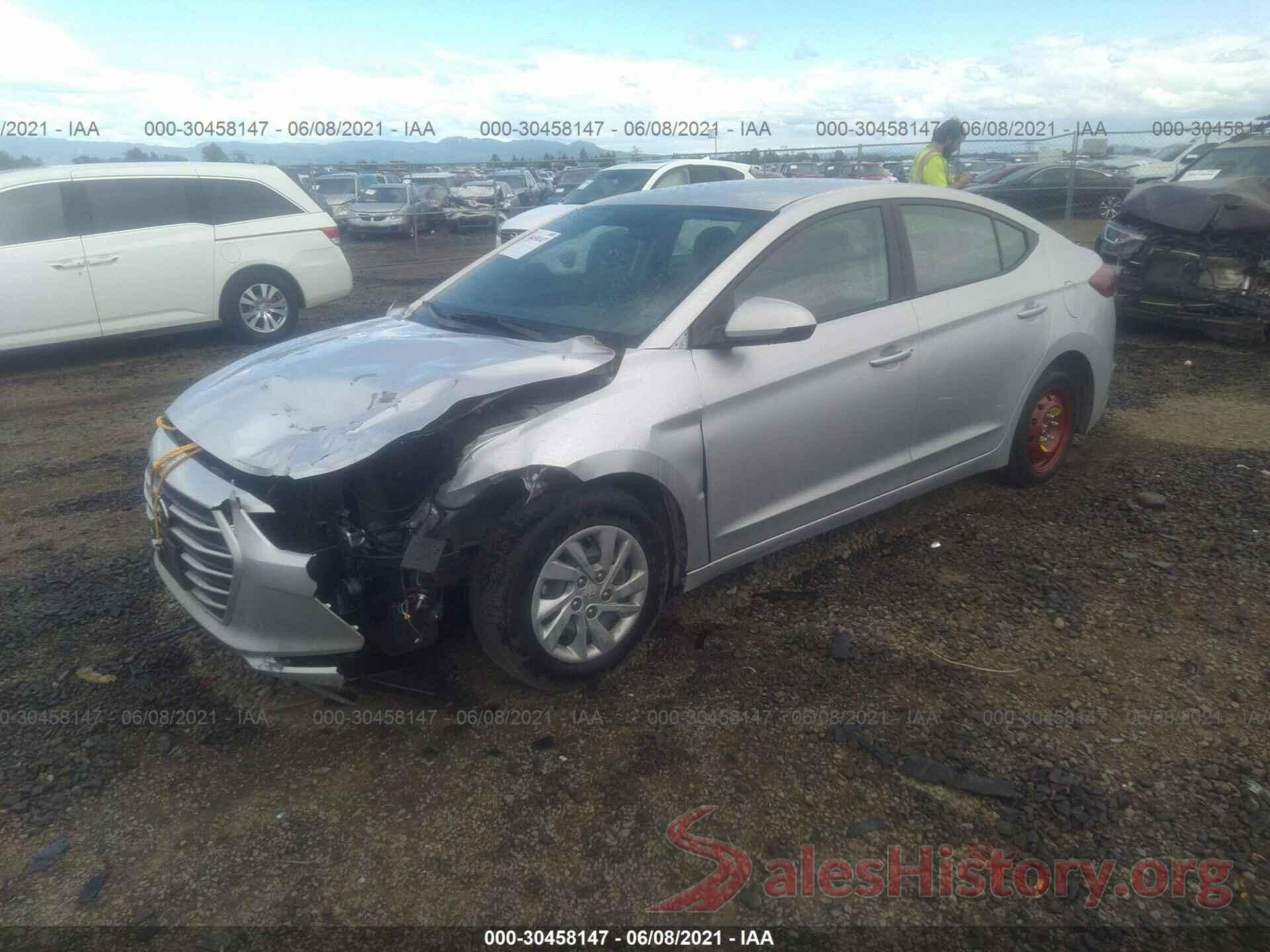 KMHD74LF2HU424770 2017 HYUNDAI ELANTRA