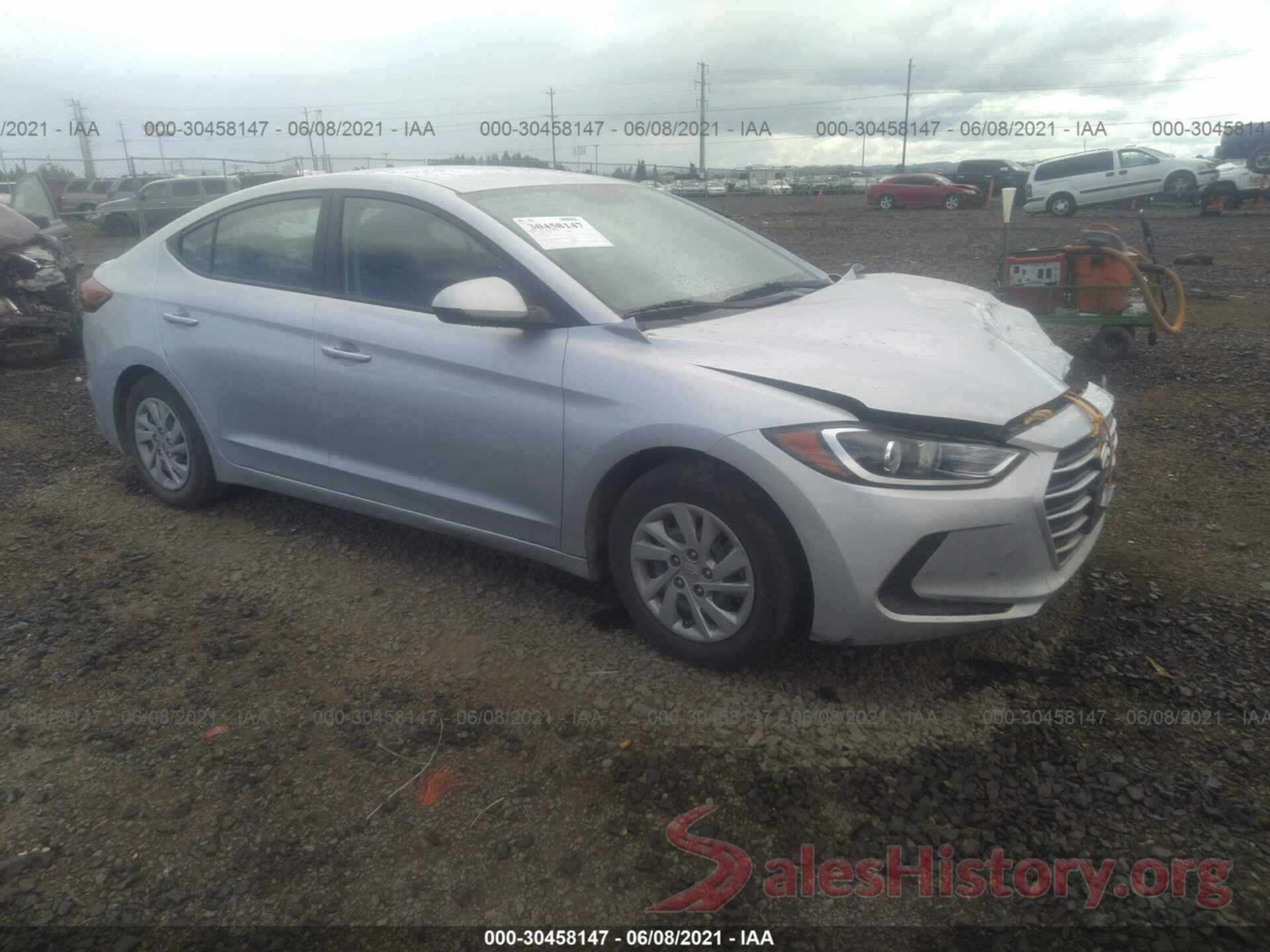 KMHD74LF2HU424770 2017 HYUNDAI ELANTRA