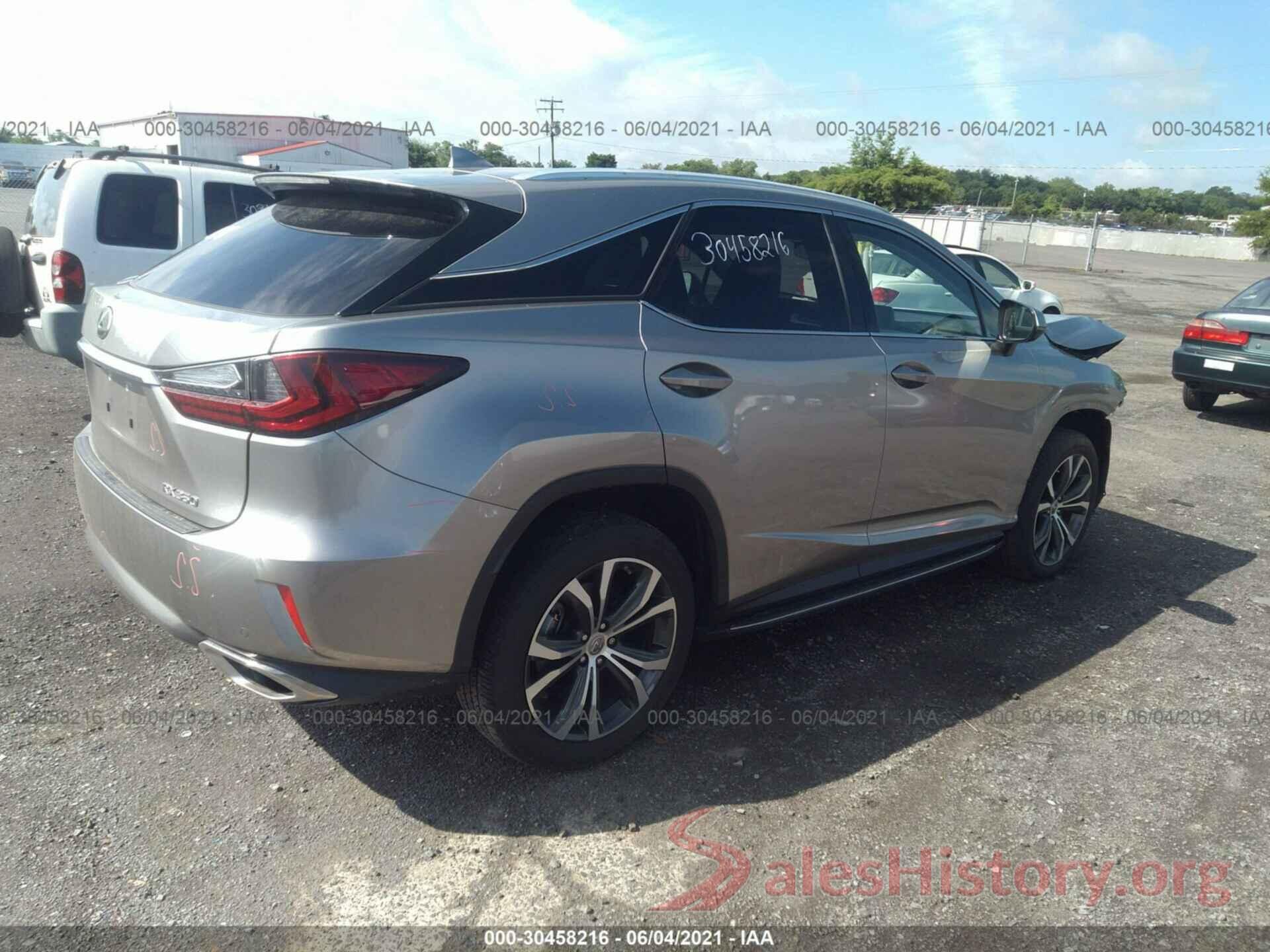 2T2BZMCA0HC106181 2017 LEXUS RX