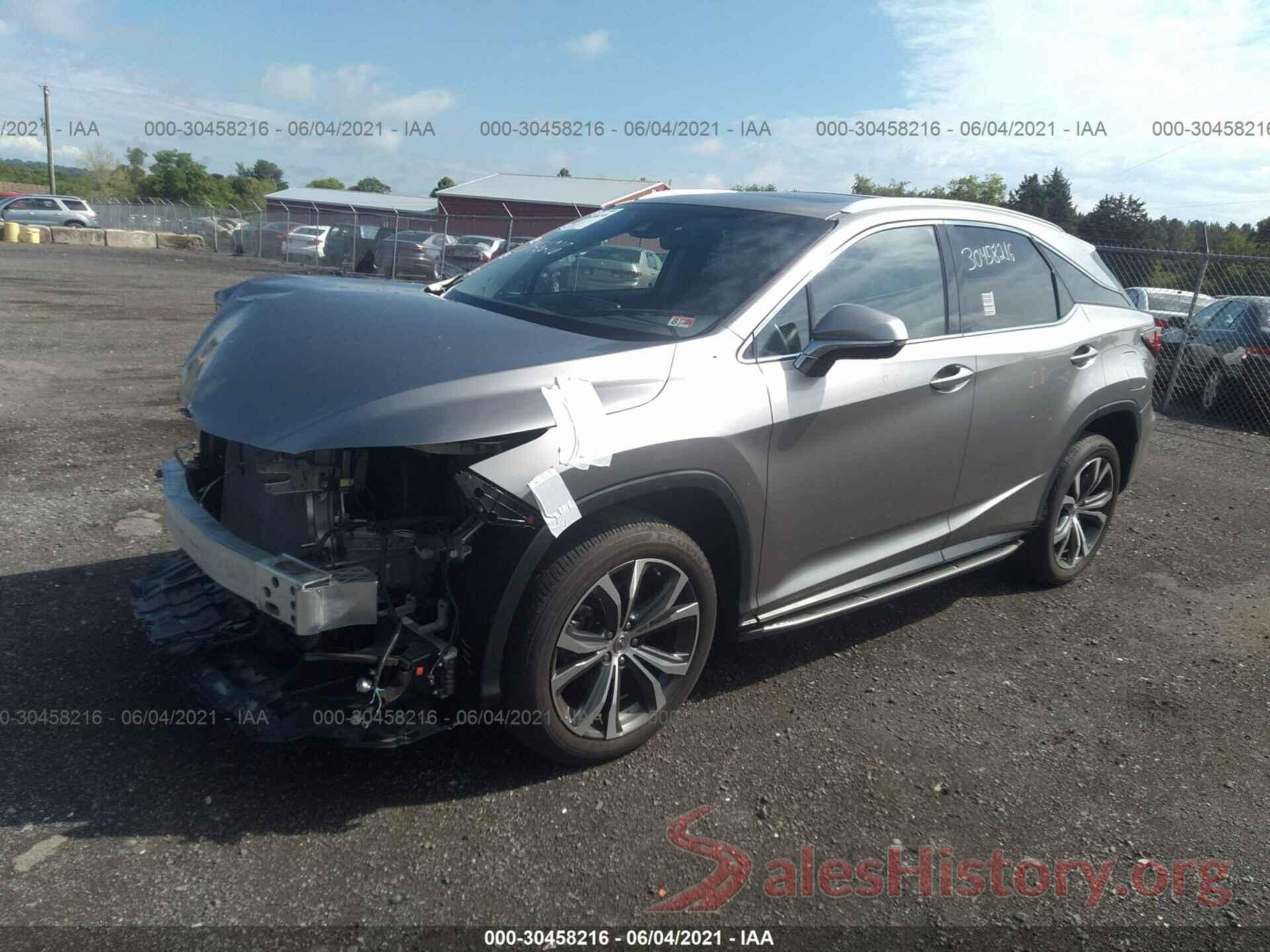 2T2BZMCA0HC106181 2017 LEXUS RX