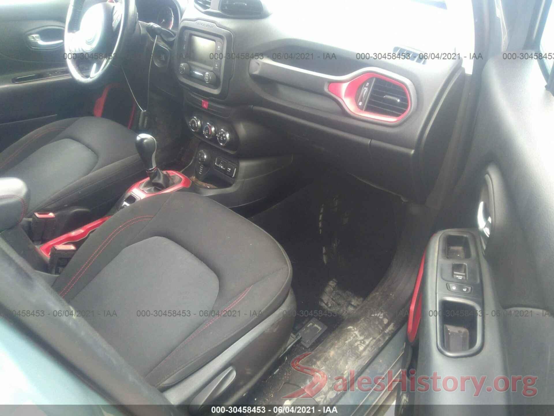 ZACCJBCT4GPC67366 2016 JEEP RENEGADE