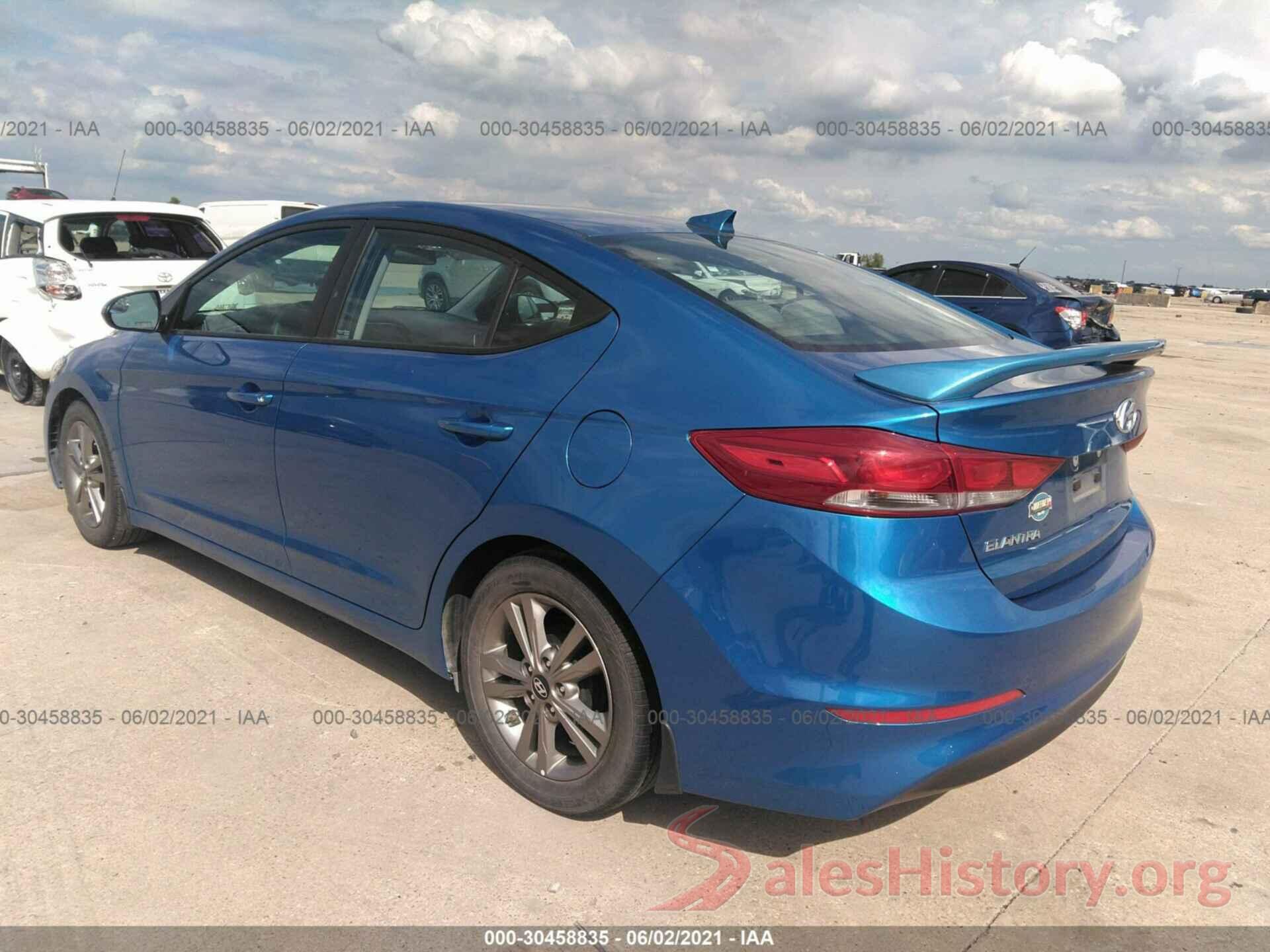 5NPD84LF9HH189277 2017 HYUNDAI ELANTRA