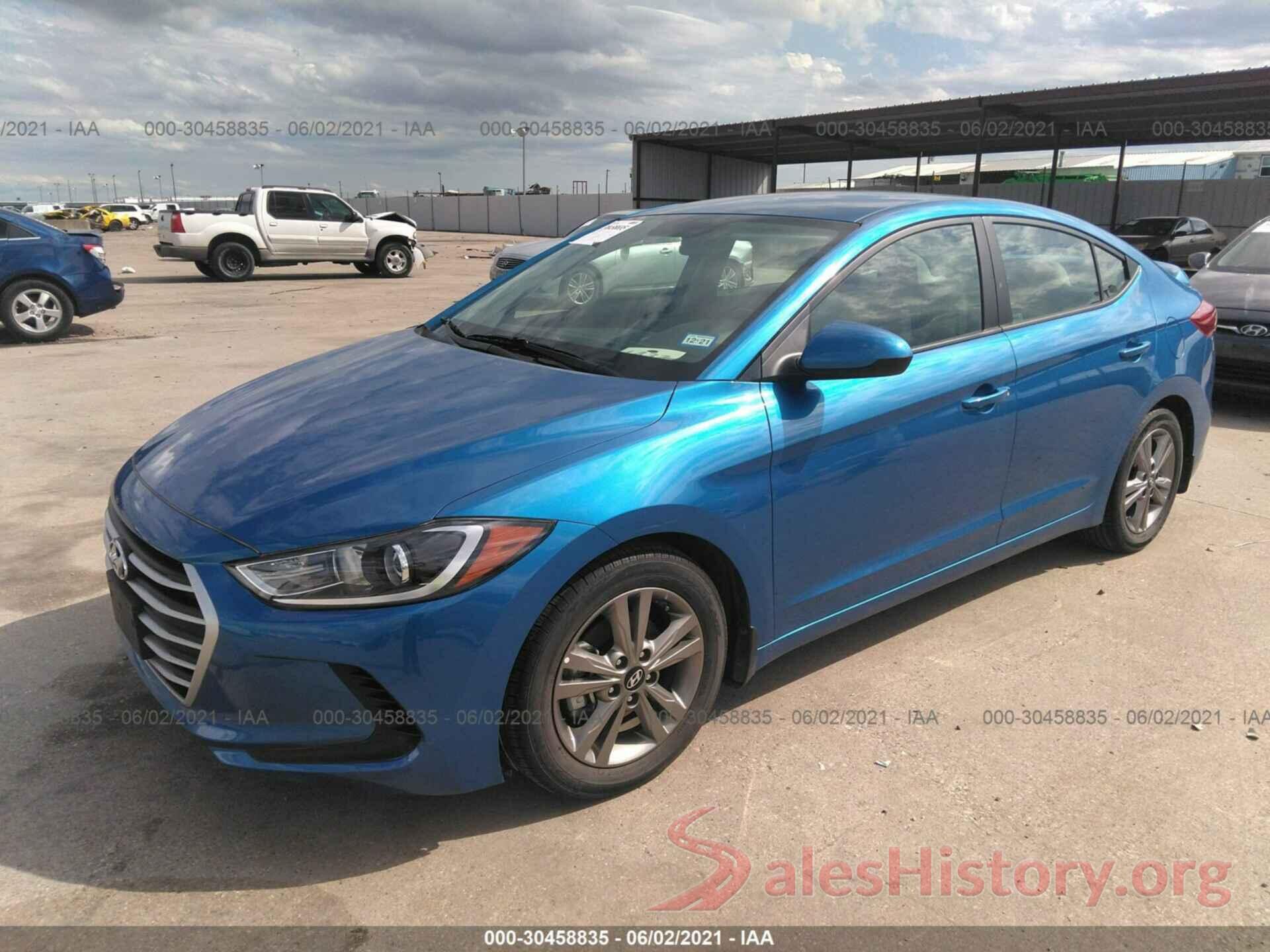 5NPD84LF9HH189277 2017 HYUNDAI ELANTRA