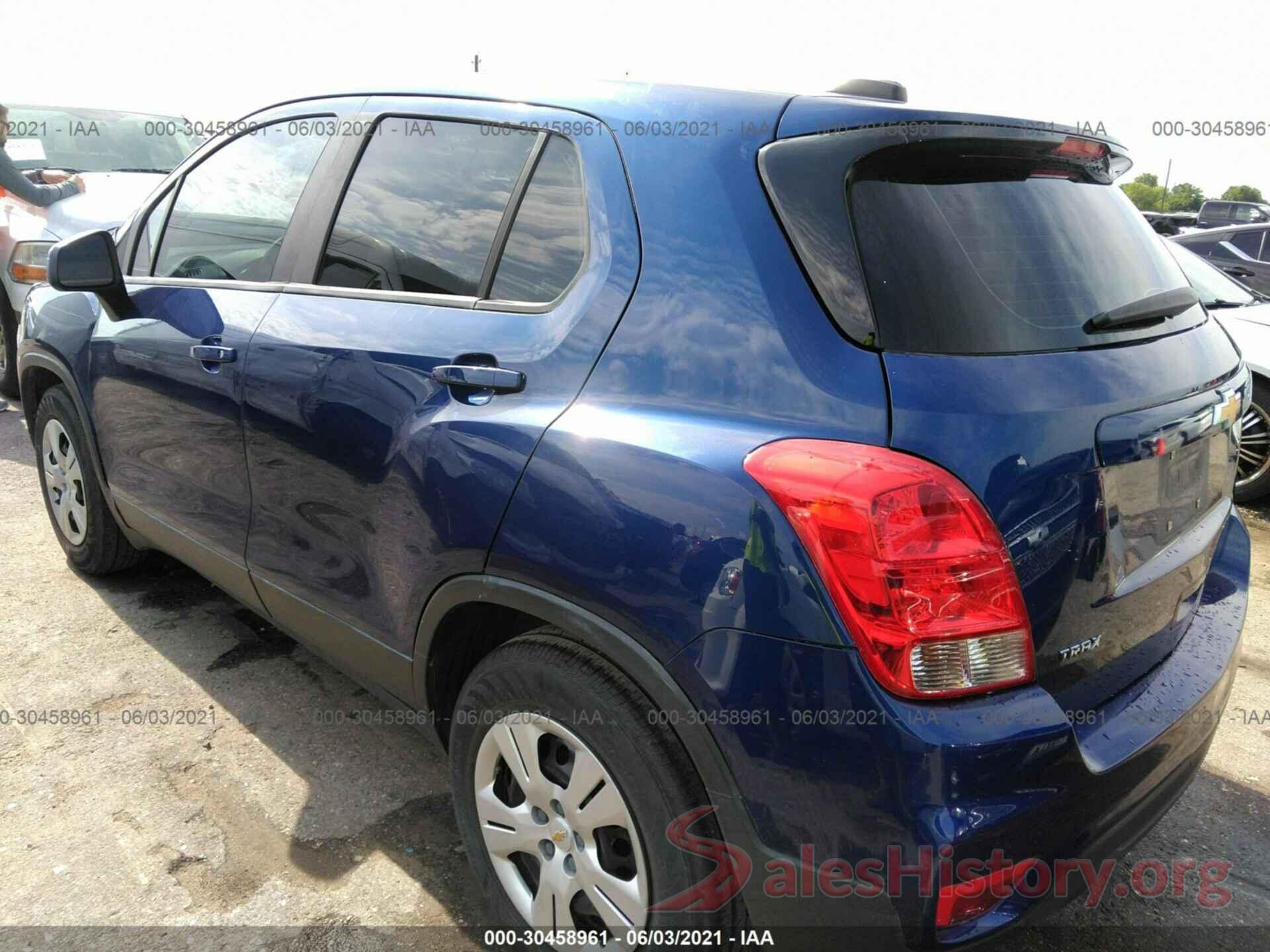 3GNCJKSB2HL148628 2017 CHEVROLET TRAX