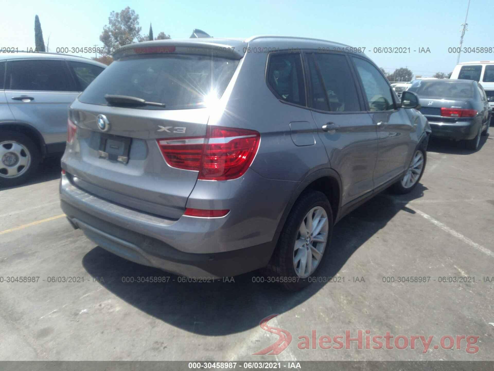 5UXWZ7C5XH0V85745 2017 BMW X3