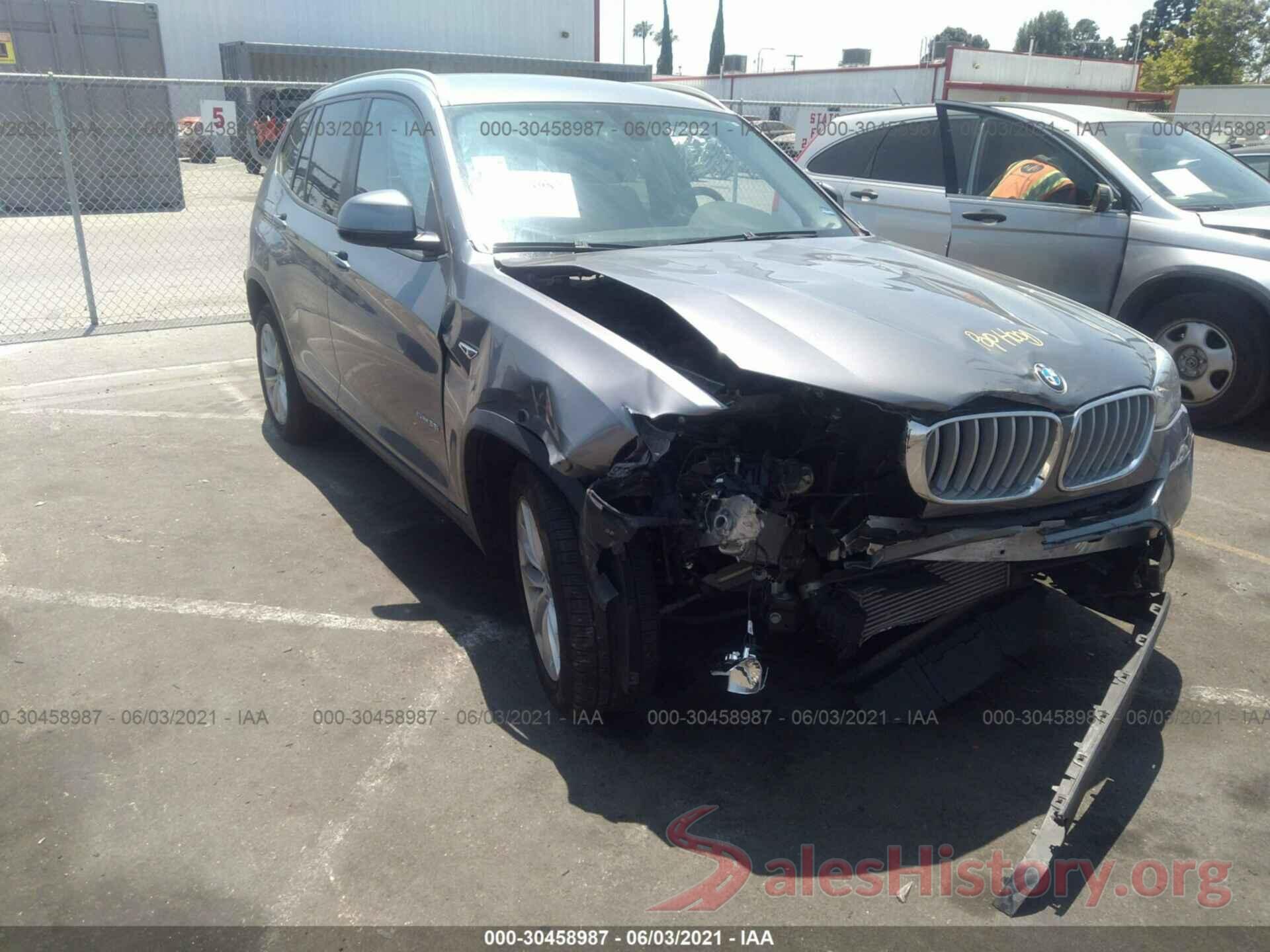 5UXWZ7C5XH0V85745 2017 BMW X3