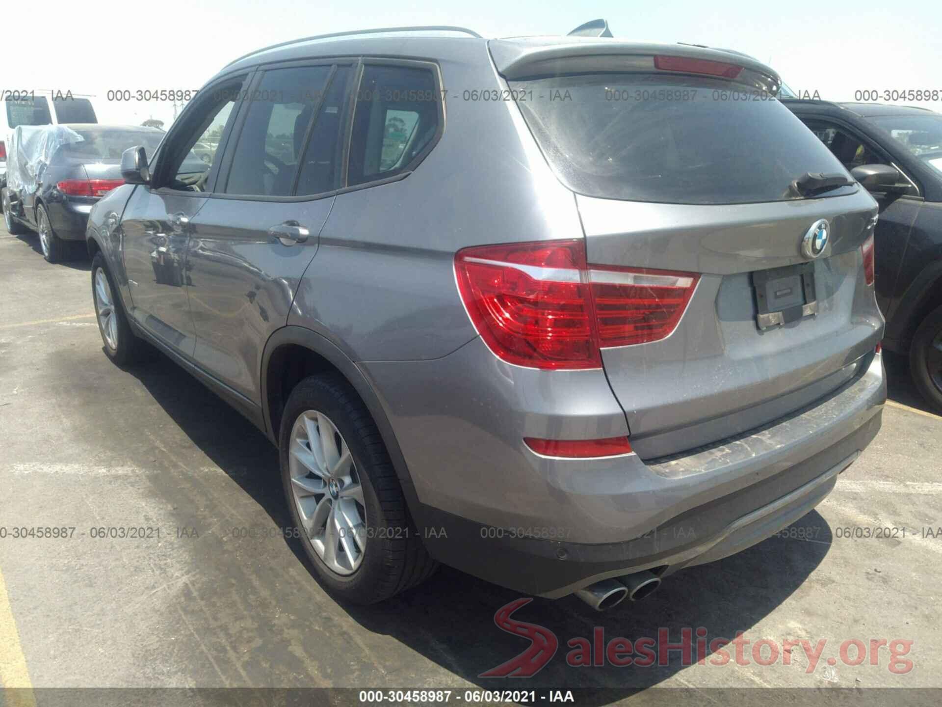 5UXWZ7C5XH0V85745 2017 BMW X3