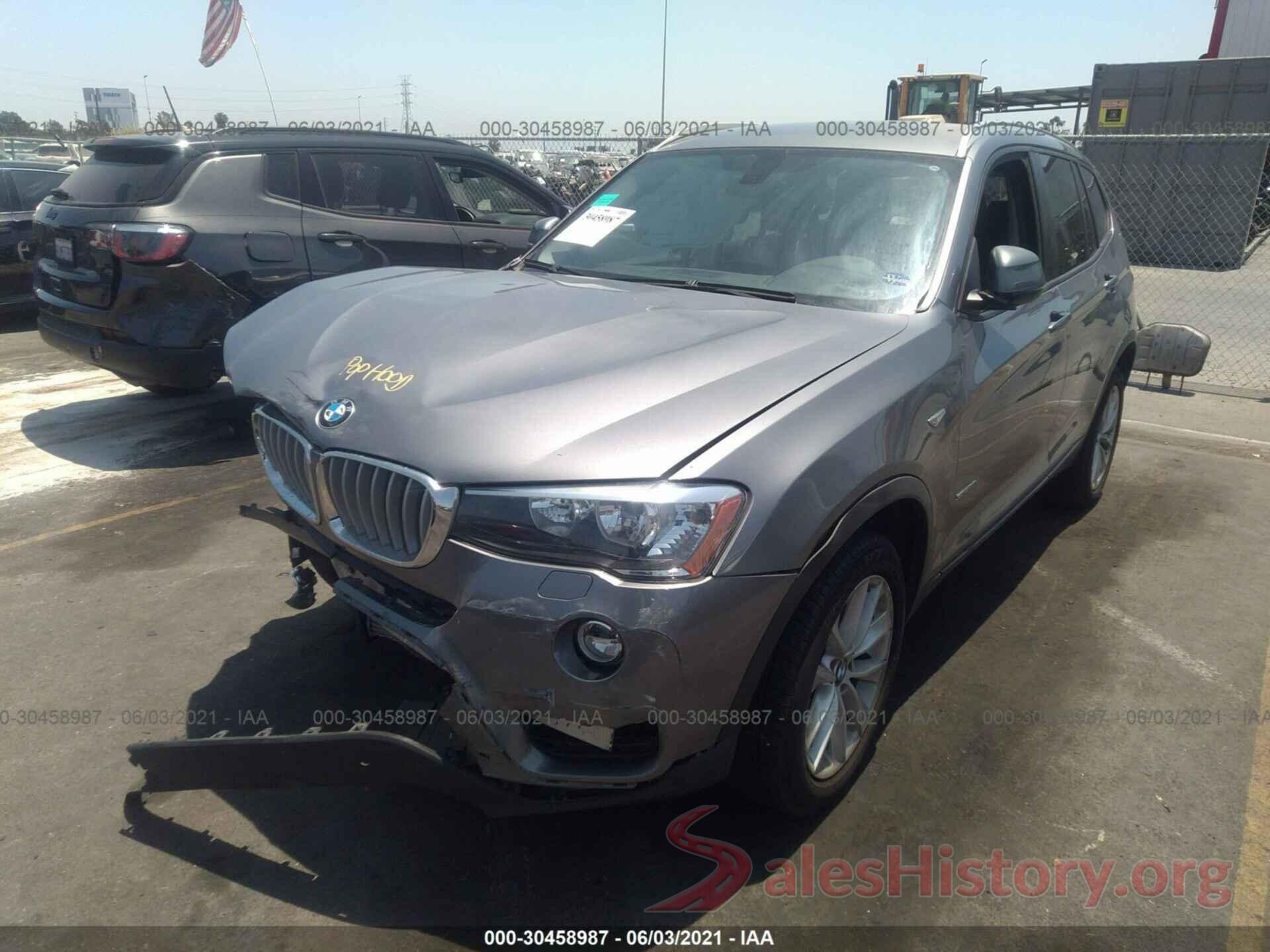 5UXWZ7C5XH0V85745 2017 BMW X3