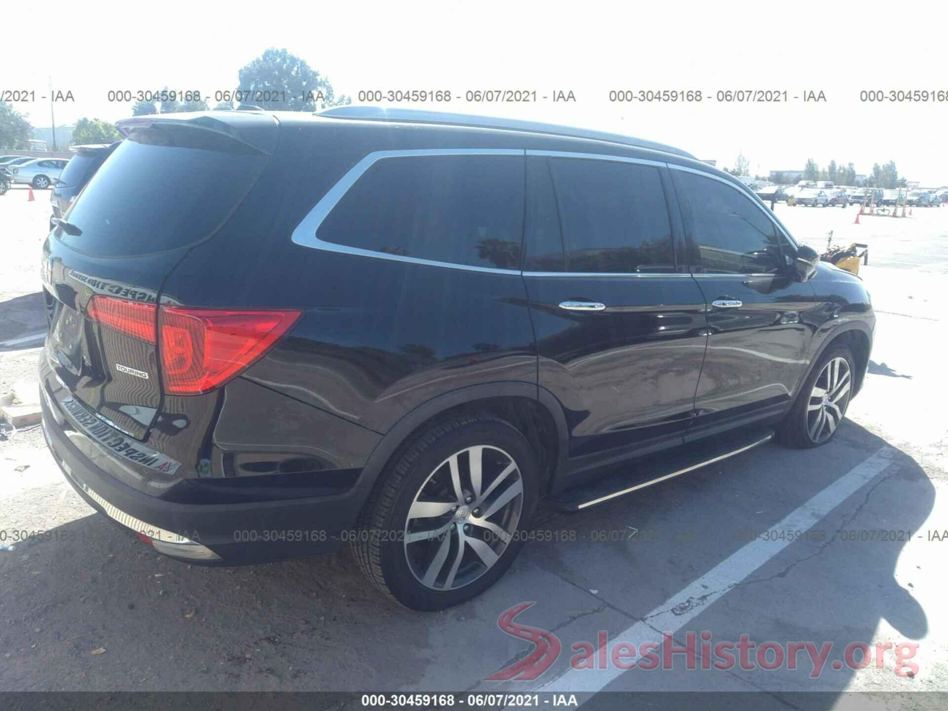 5FNYF5H9XGB005865 2016 HONDA PILOT