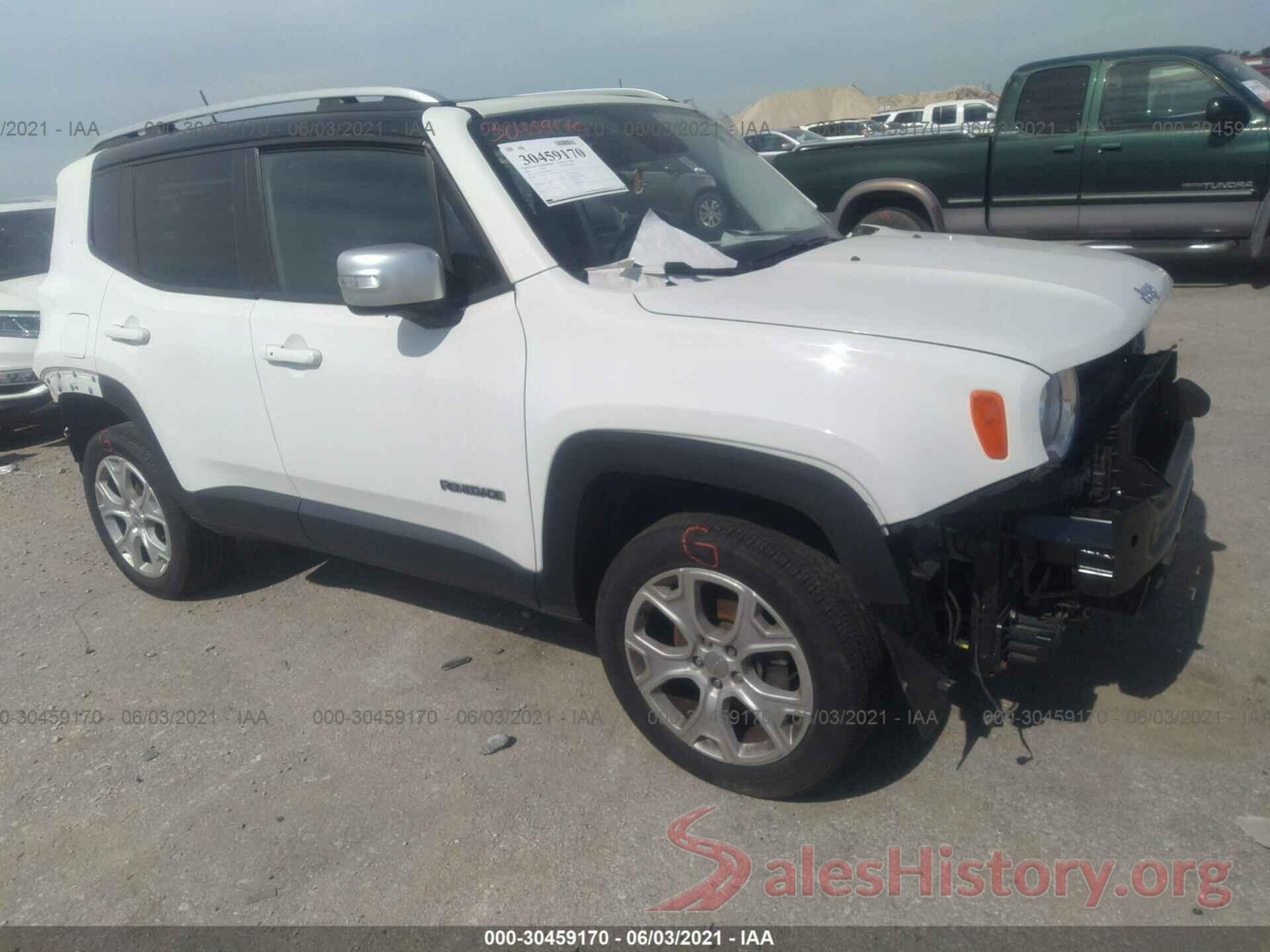 ZACCJBDTXGPD40254 2016 JEEP RENEGADE