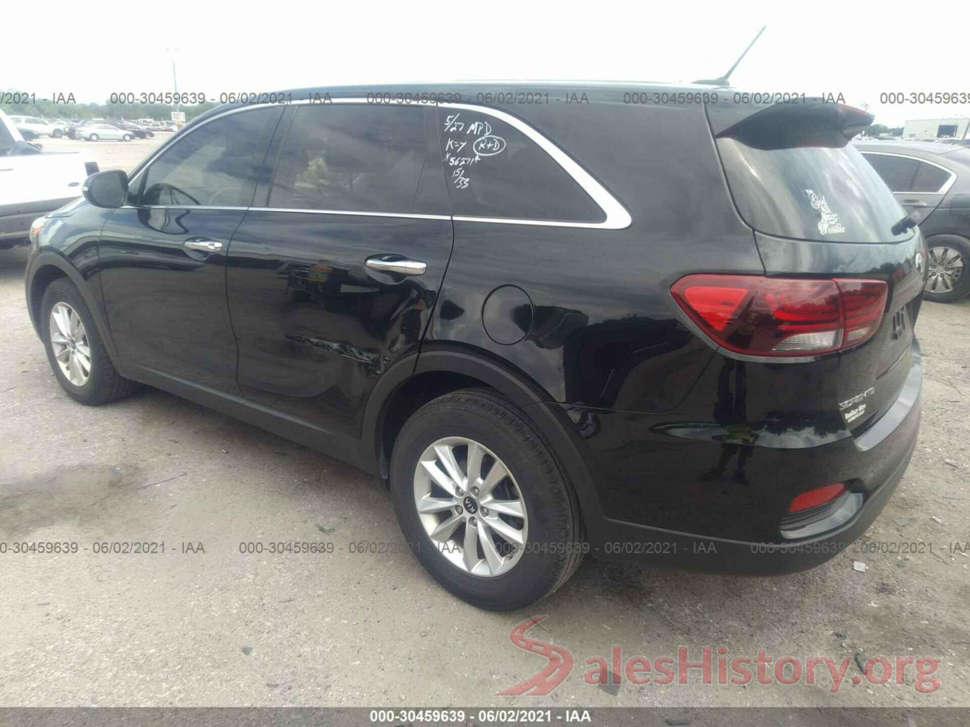 5XYPG4A35KG511081 2019 KIA SORENTO