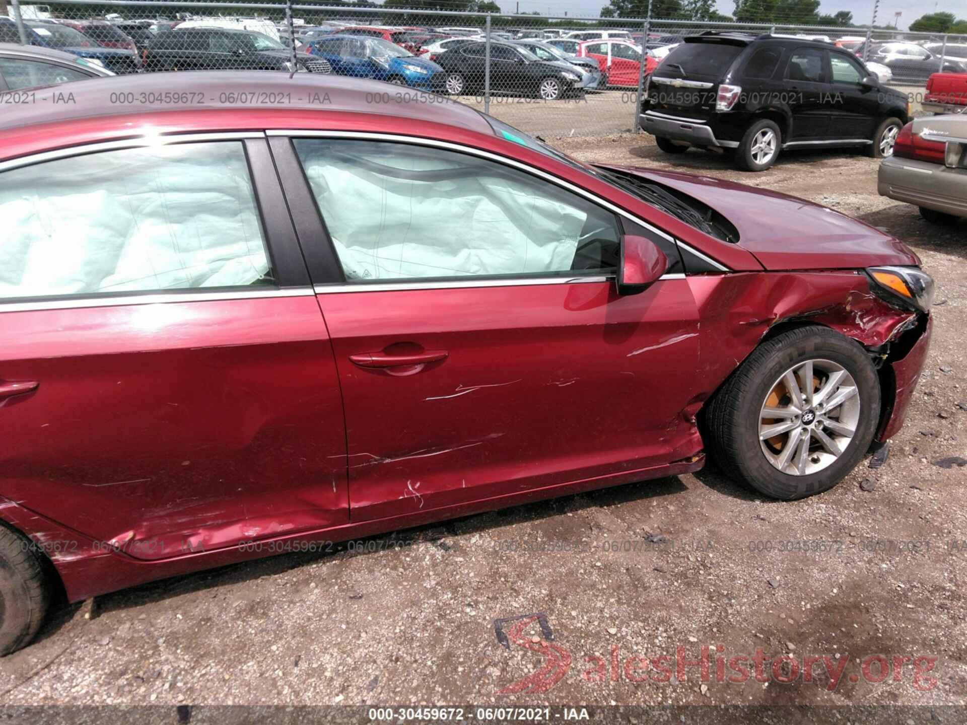 5NPE24AF9GH358317 2016 HYUNDAI SONATA