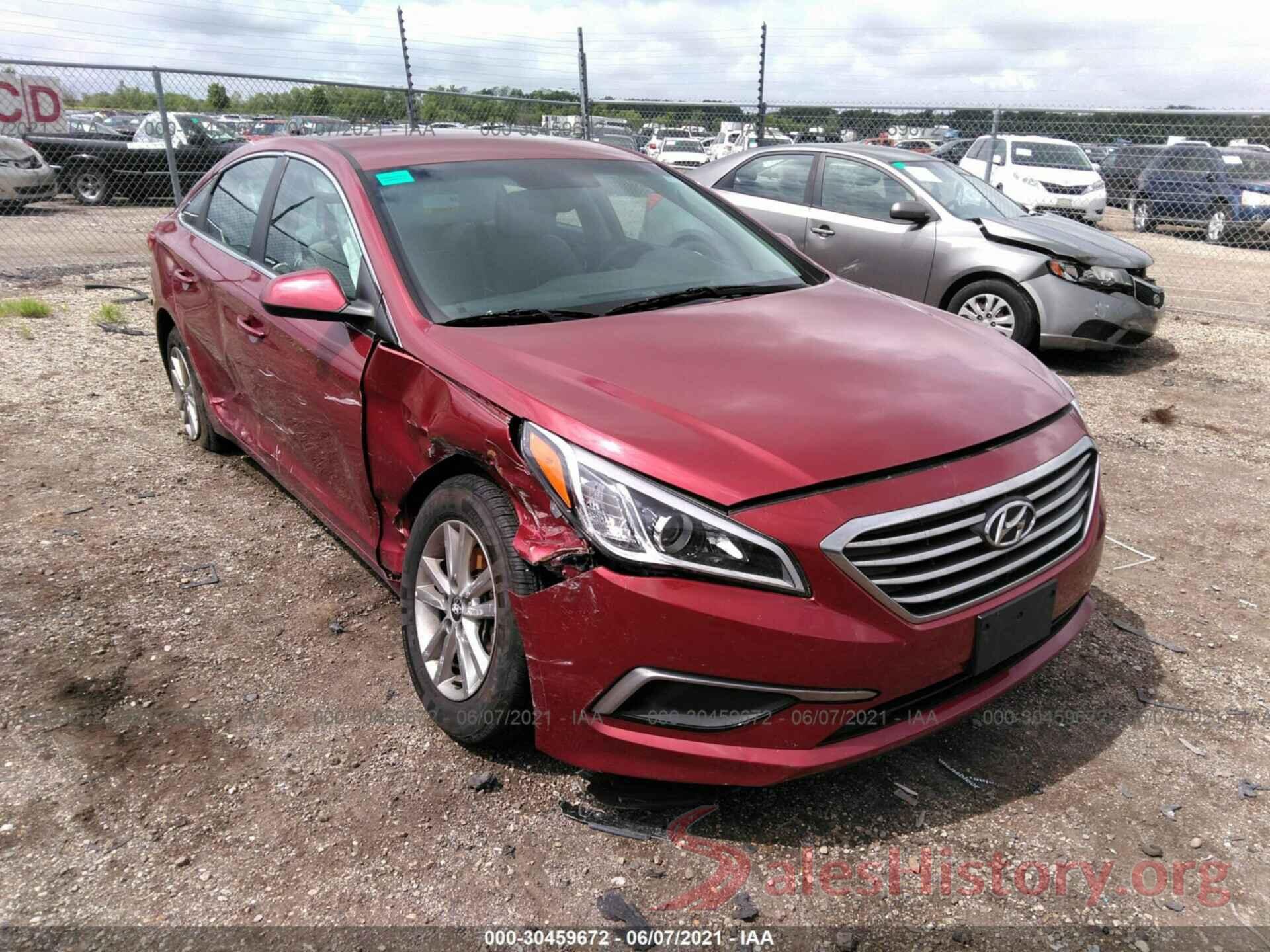 5NPE24AF9GH358317 2016 HYUNDAI SONATA