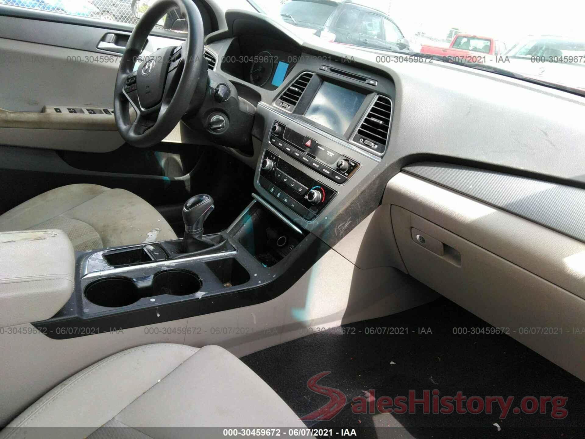 5NPE24AF9GH358317 2016 HYUNDAI SONATA