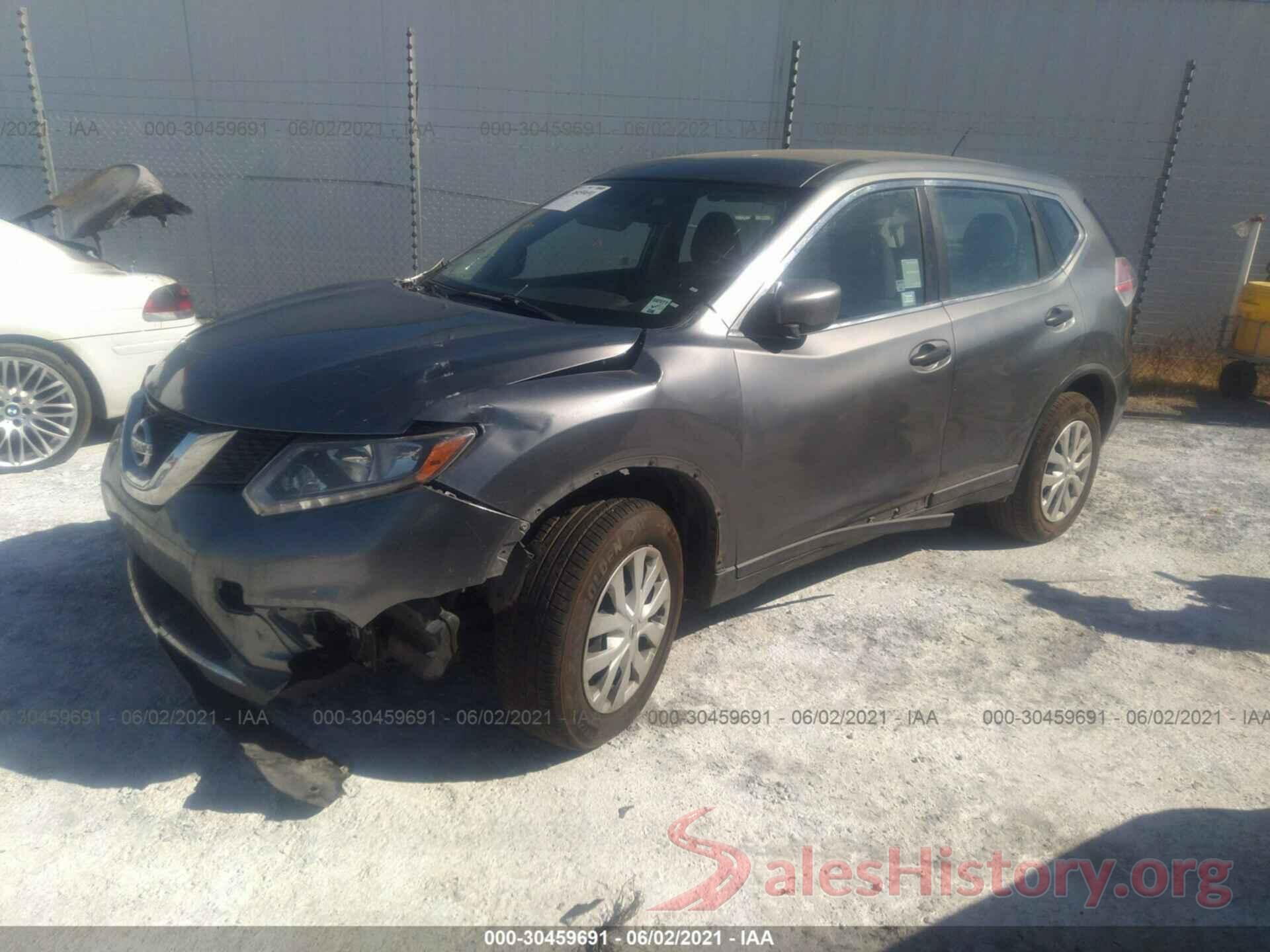 KNMAT2MV3GP700867 2016 NISSAN ROGUE