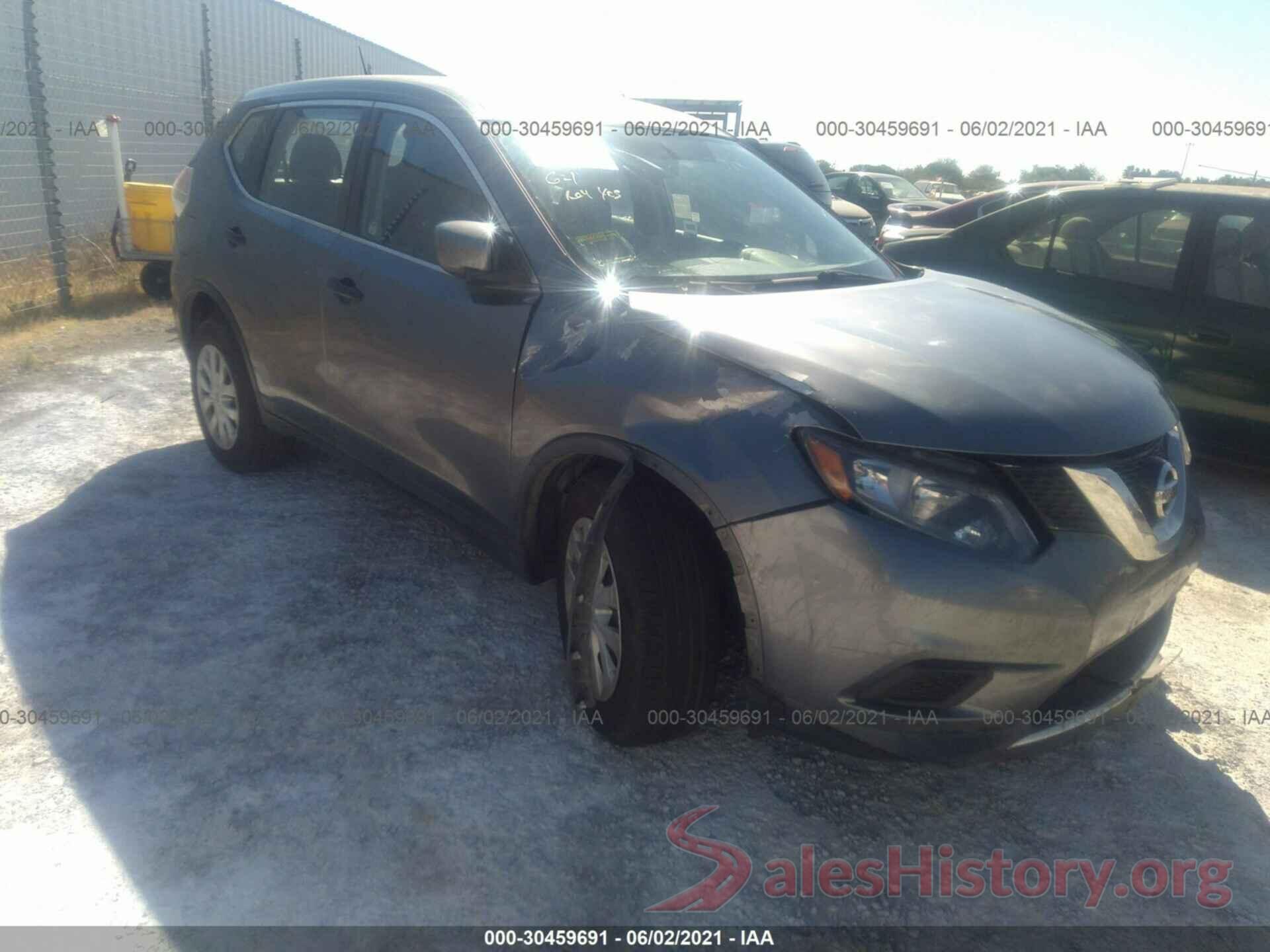 KNMAT2MV3GP700867 2016 NISSAN ROGUE