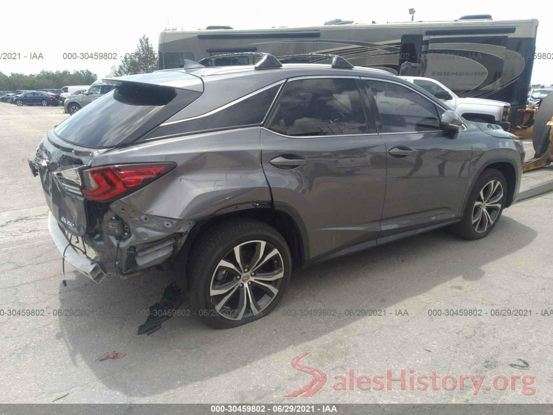 2T2ZZMCA9HC037442 2017 LEXUS RX