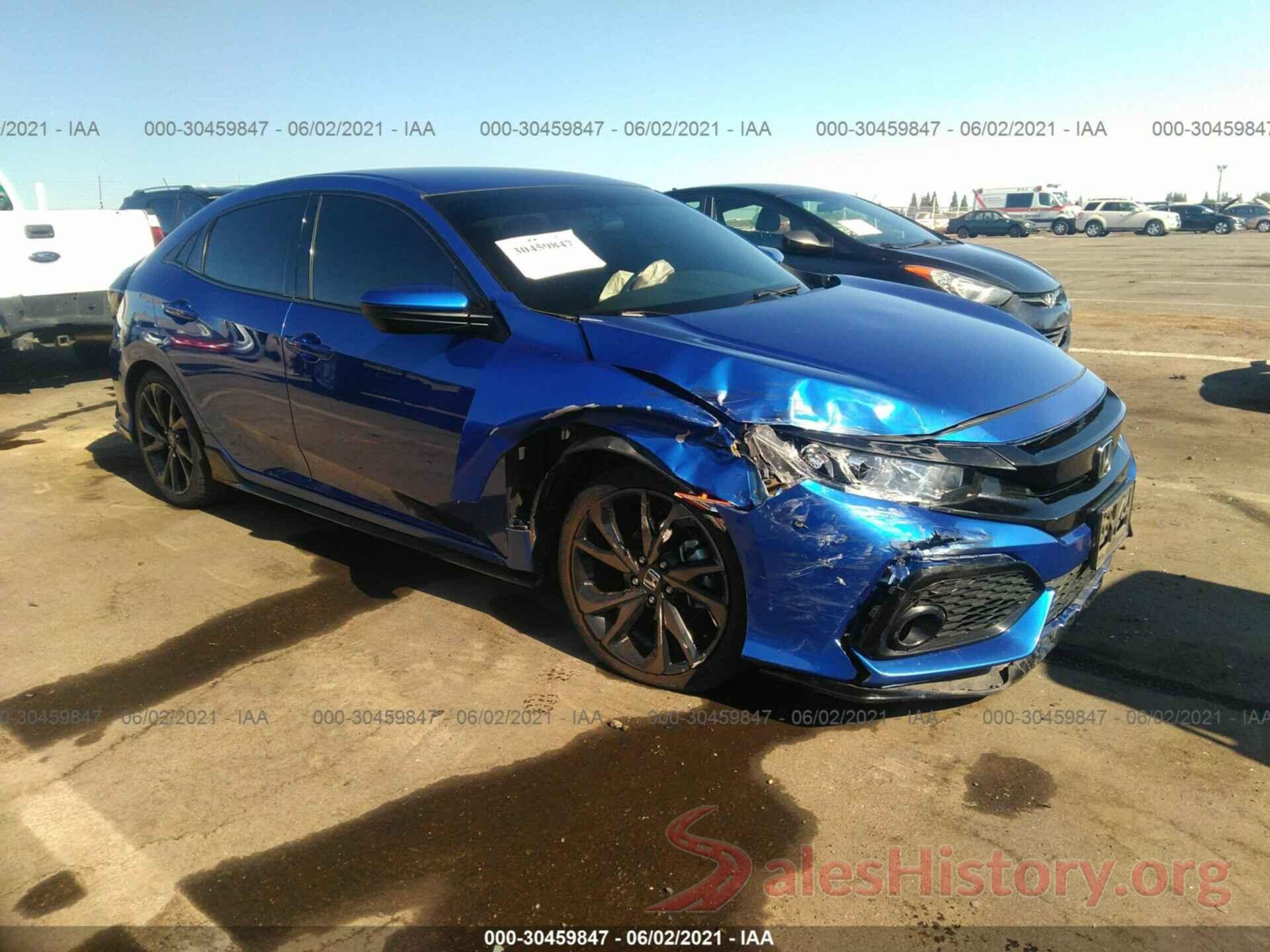 SHHFK7G43JU212947 2018 HONDA CIVIC HATCHBACK