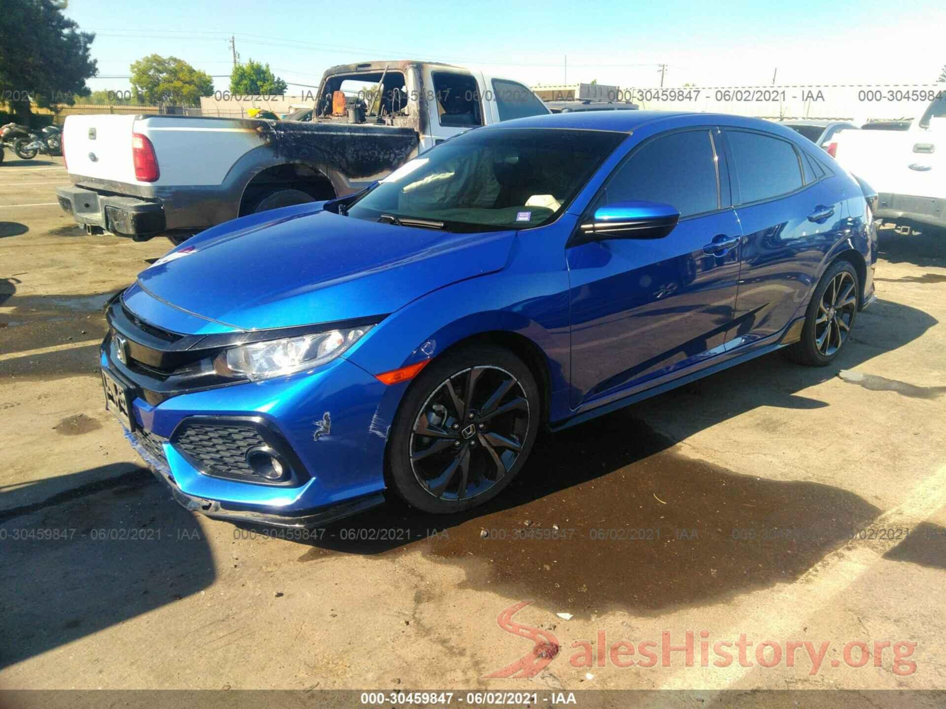 SHHFK7G43JU212947 2018 HONDA CIVIC HATCHBACK