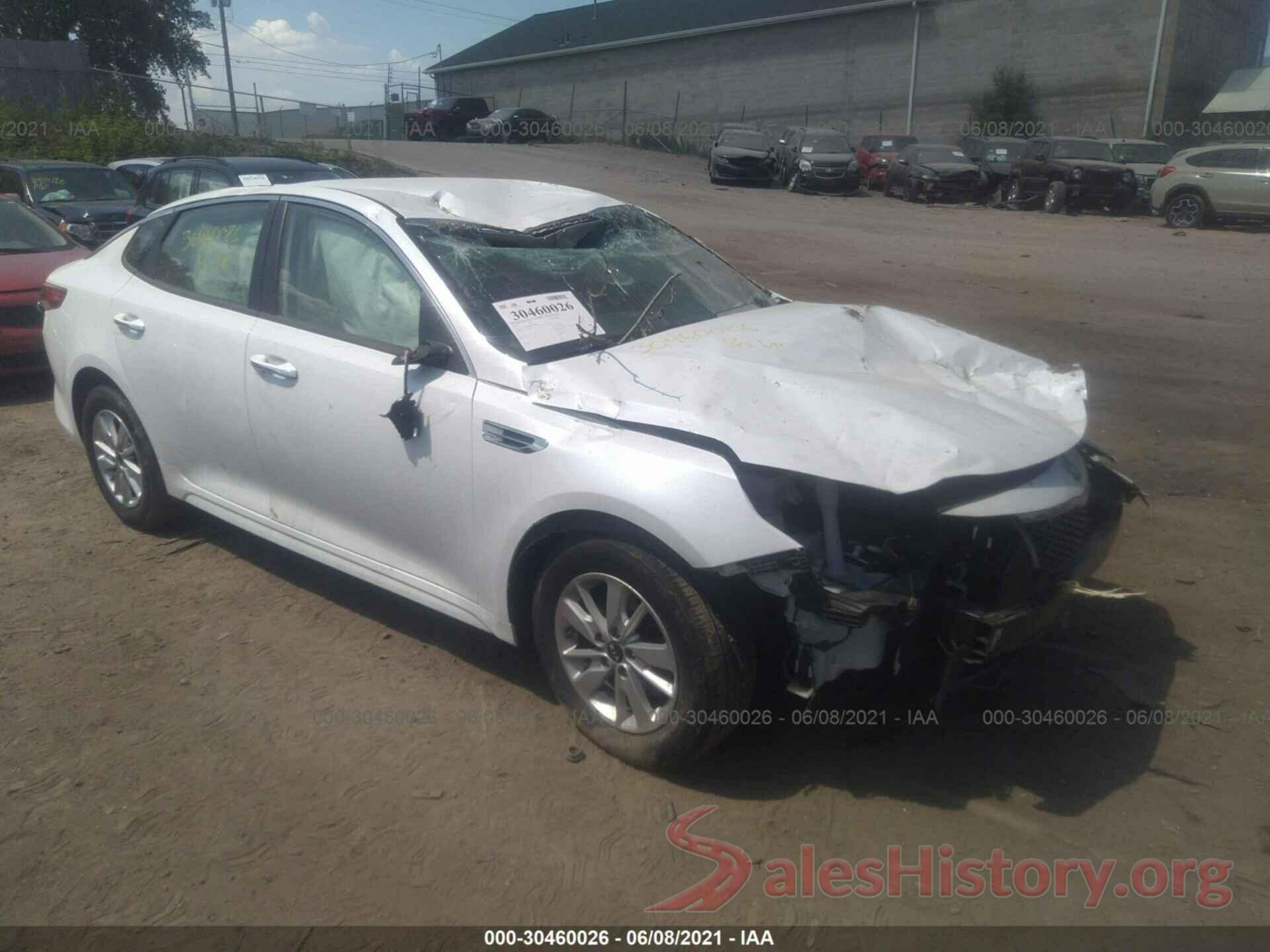 5XXGT4L39GG070866 2016 KIA OPTIMA