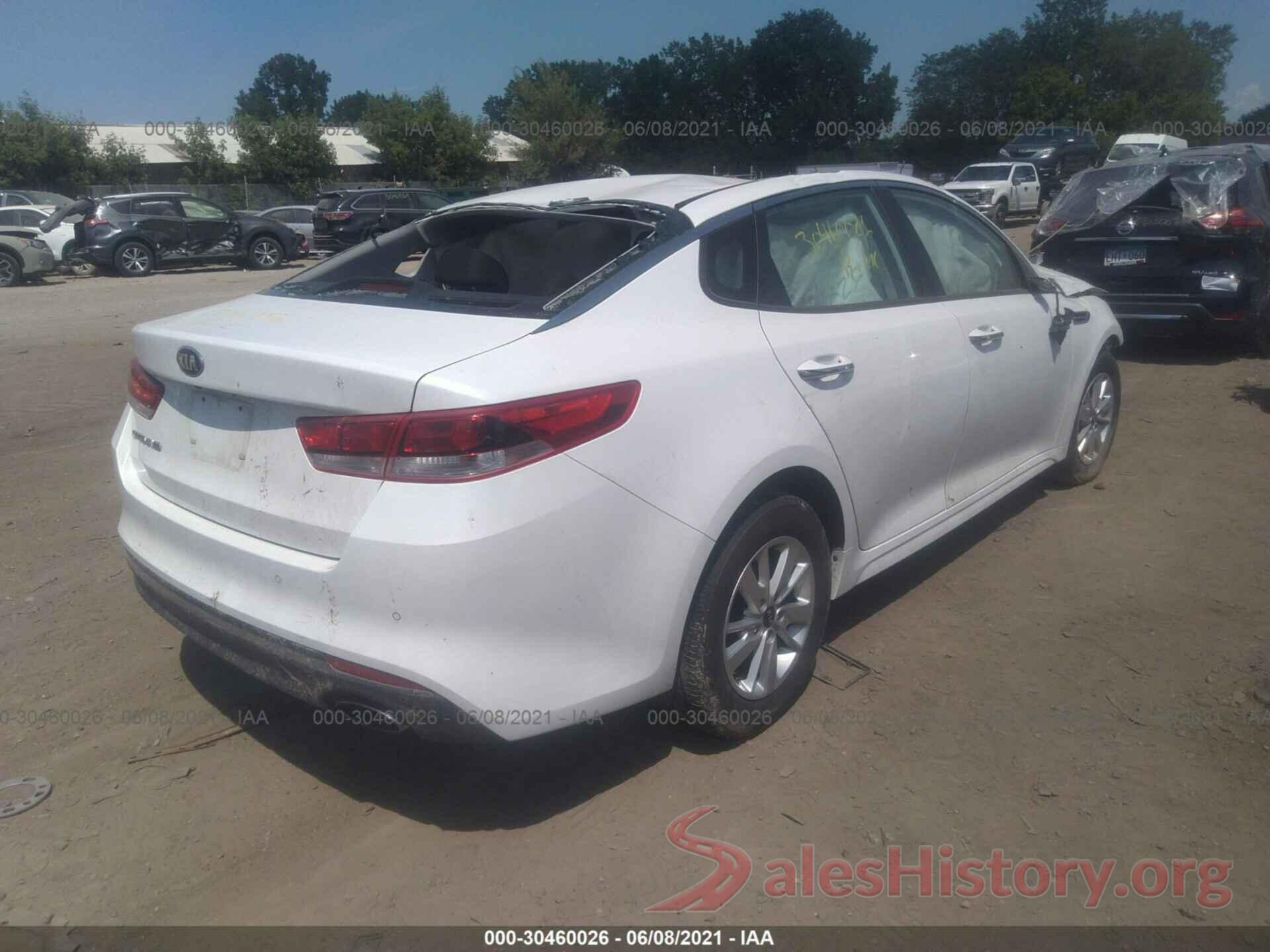 5XXGT4L39GG070866 2016 KIA OPTIMA