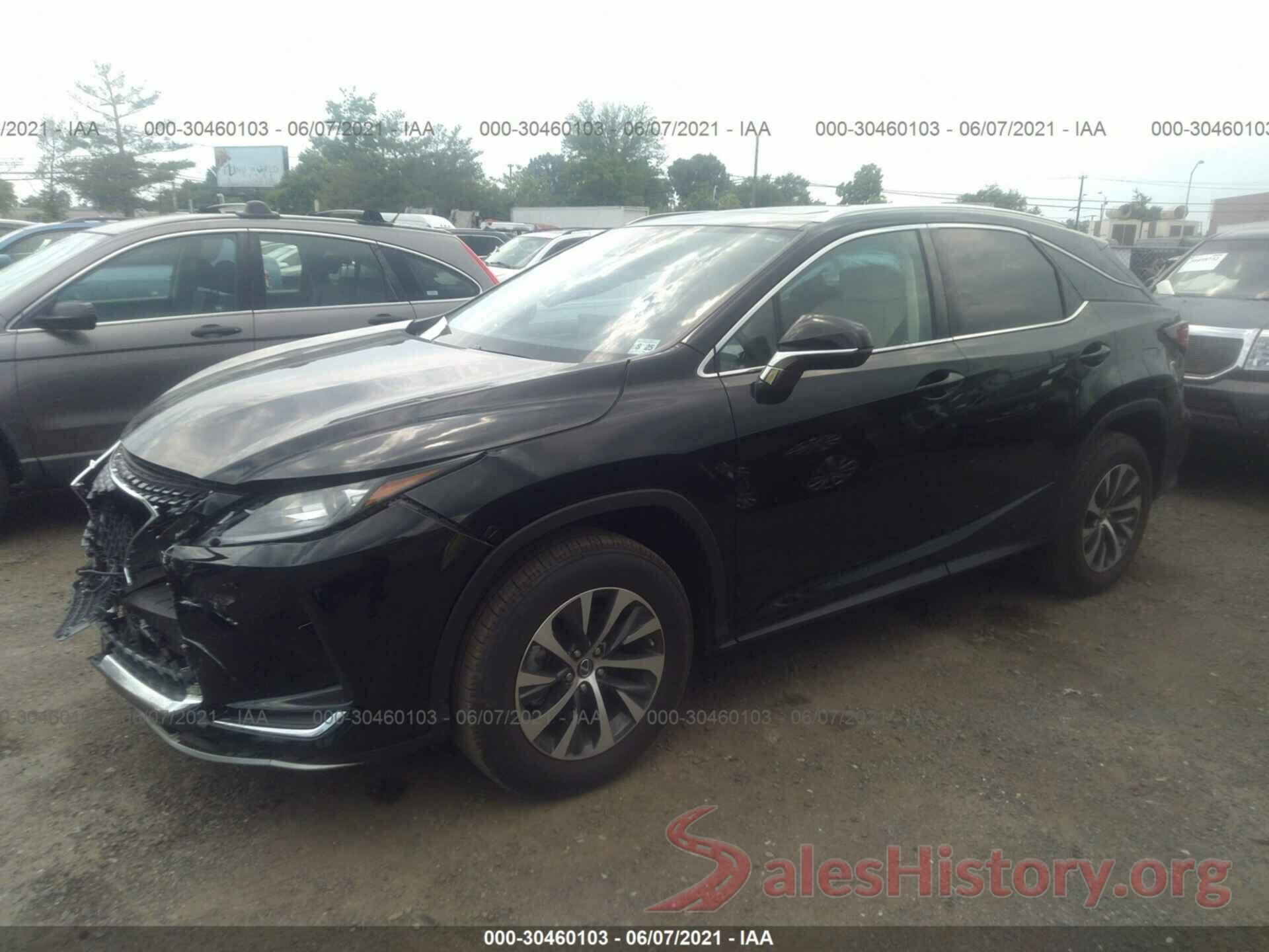 2T2HZMDA0LC243185 2020 LEXUS RX