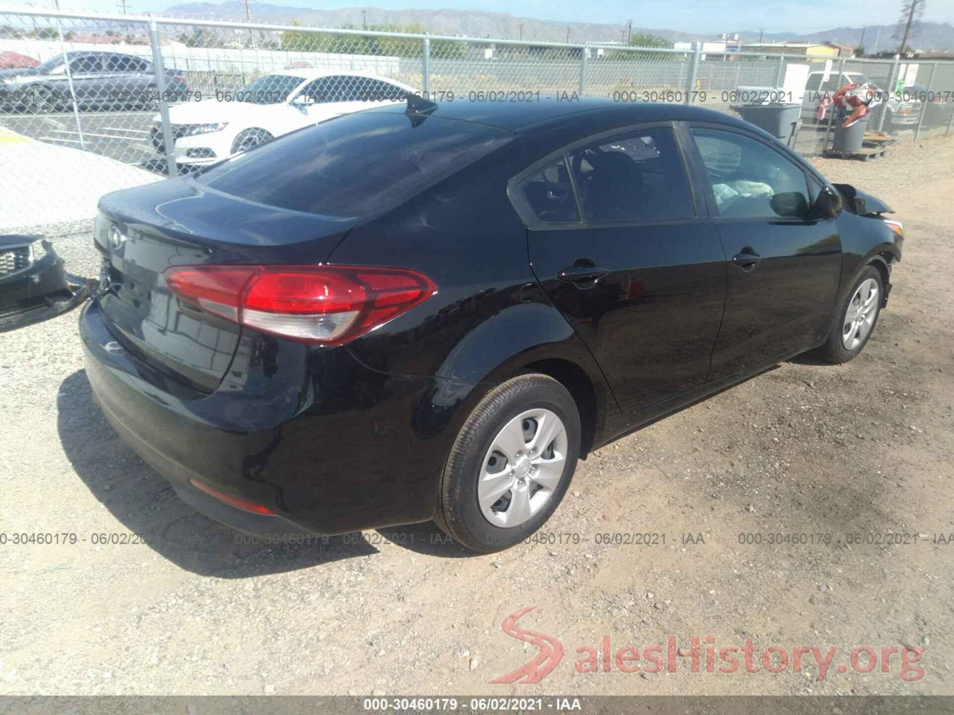 3KPFK4A75HE043405 2017 KIA FORTE