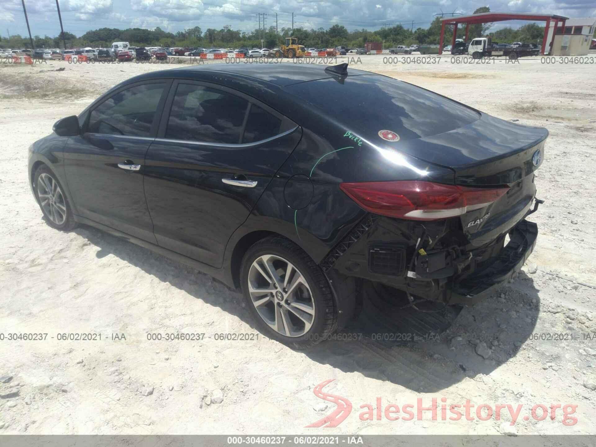 KMHD84LF0HU260173 2017 HYUNDAI ELANTRA