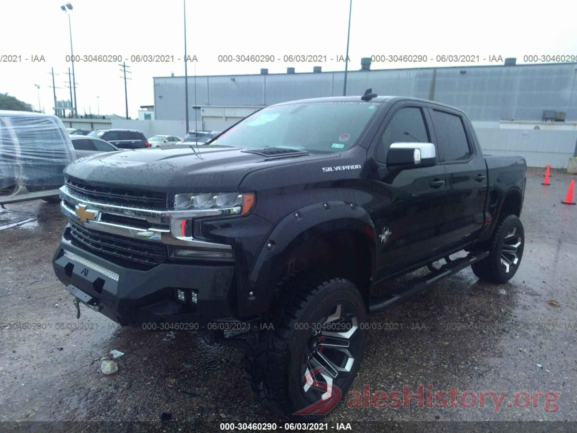 1GCUYEED2KZ203666 2019 CHEVROLET SILVERADO 1500