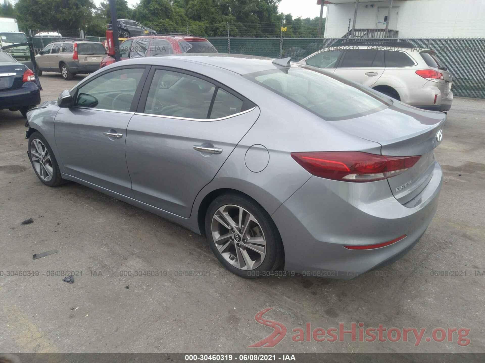 5NPD84LF2HH008875 2017 HYUNDAI ELANTRA