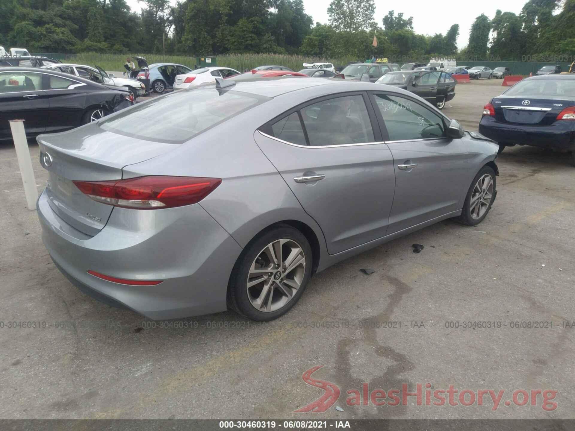 5NPD84LF2HH008875 2017 HYUNDAI ELANTRA